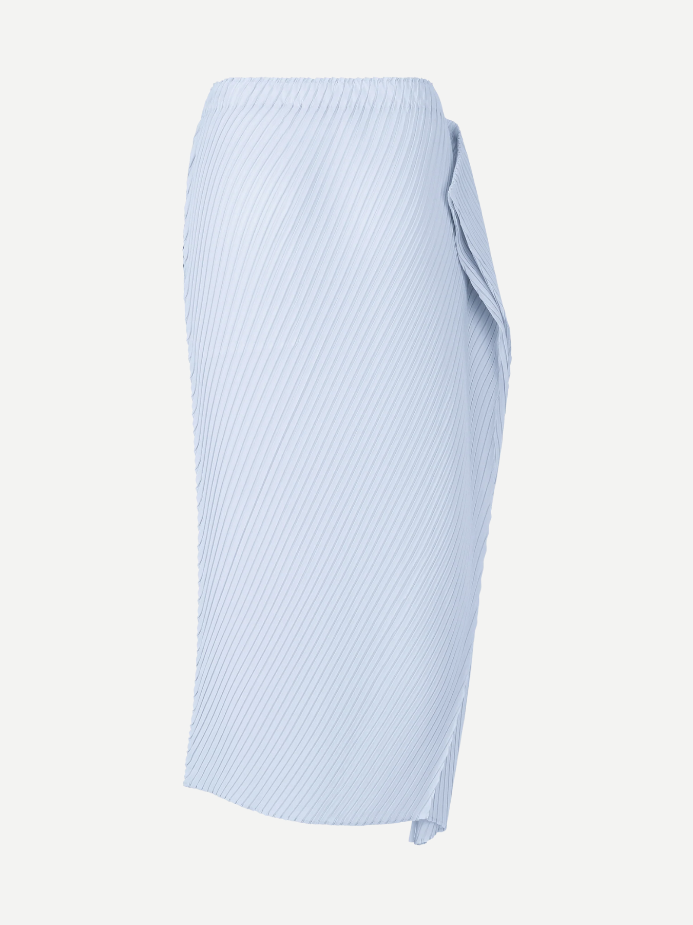 Issey Miyake-Soft Fold Pleats Skirt - Light Blue-Skirts-Boboli-Vancouver-Canada