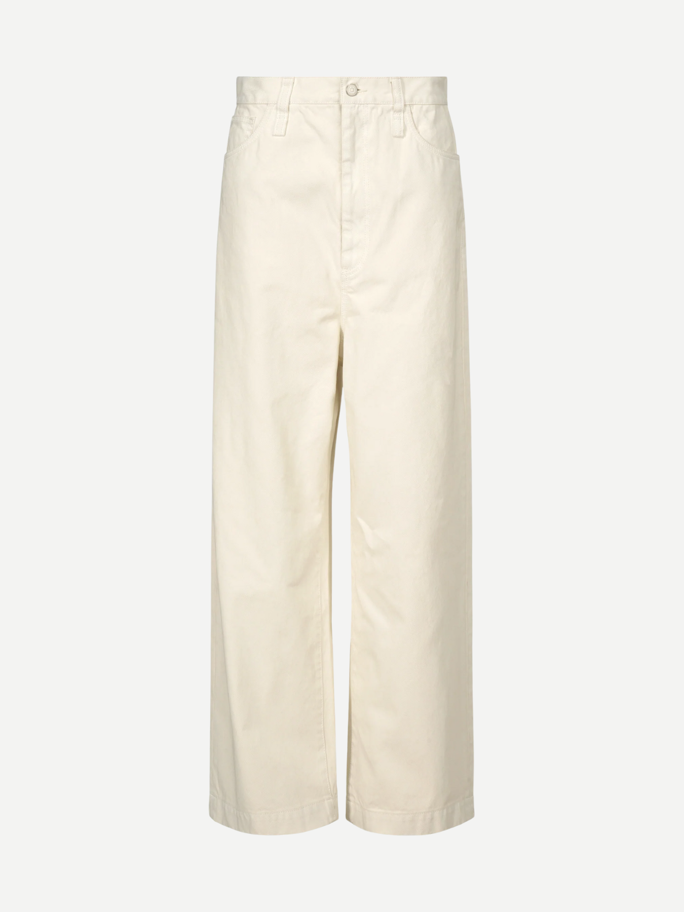 Issey Miyake-Sculptural Pants - White-Pants-Boboli-Vancouver-Canada