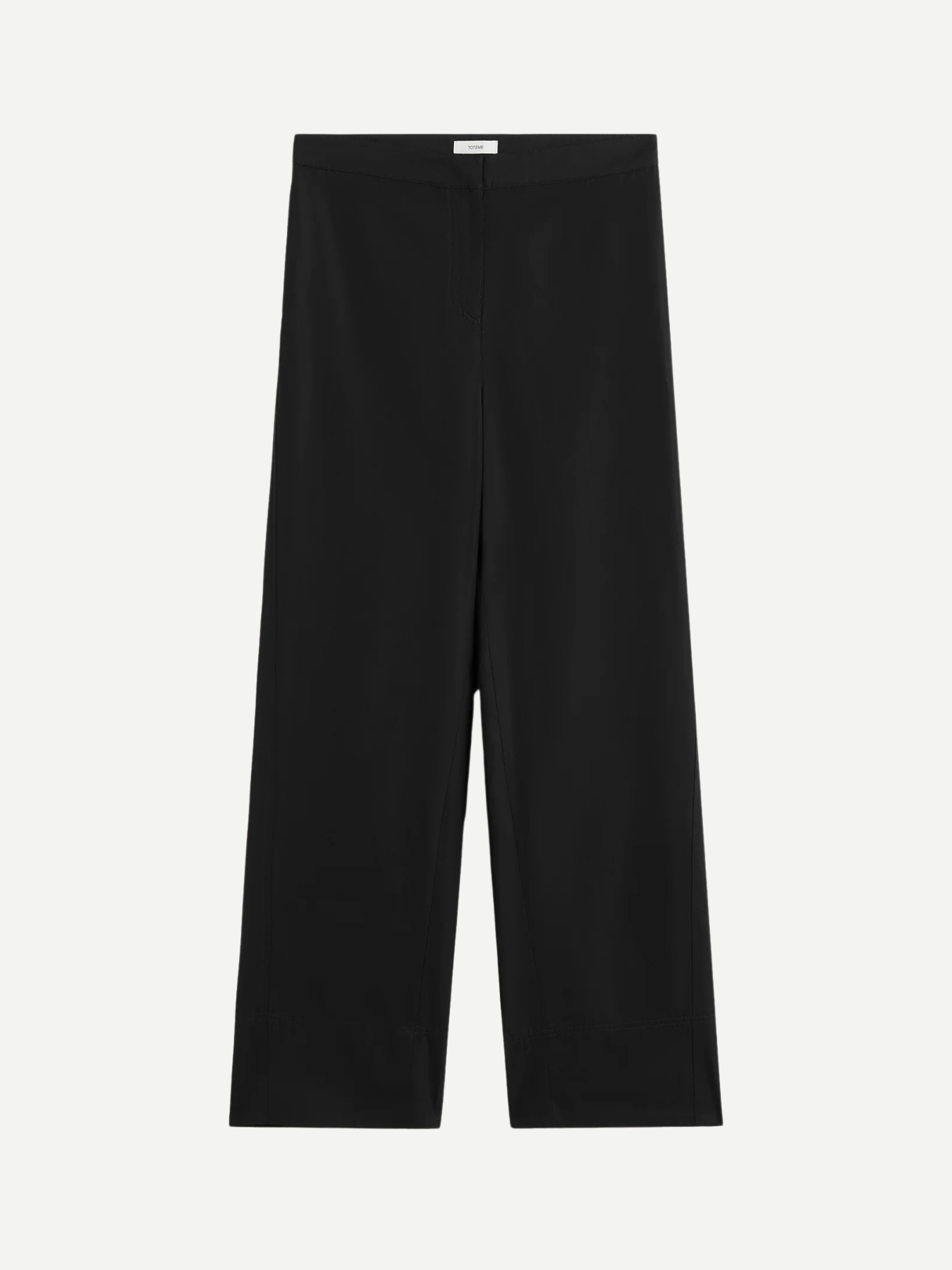 Totême-Twisted Seam Trousers - Black-Pants-Boboli-Vancouver-Canada