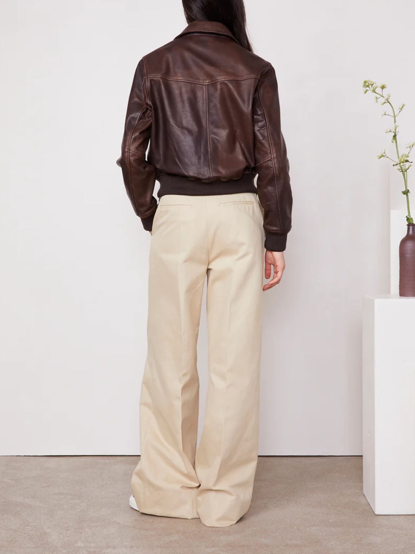 Hera Vintage Lamb Jacket - Dark Brown
