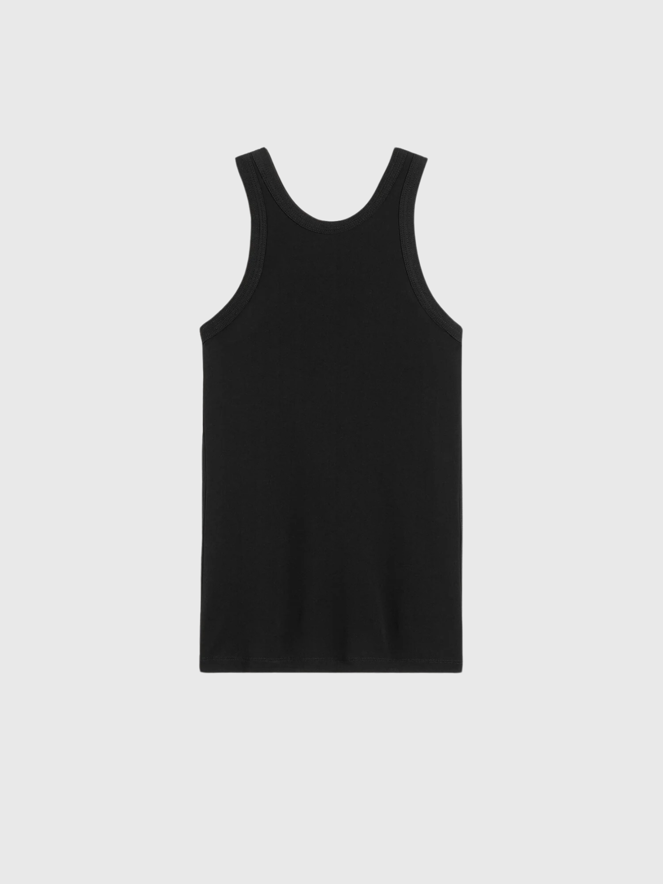 Totême-Fluid Jersey Tank - Black-Tops-XS-Boboli-Vancouver-Canada