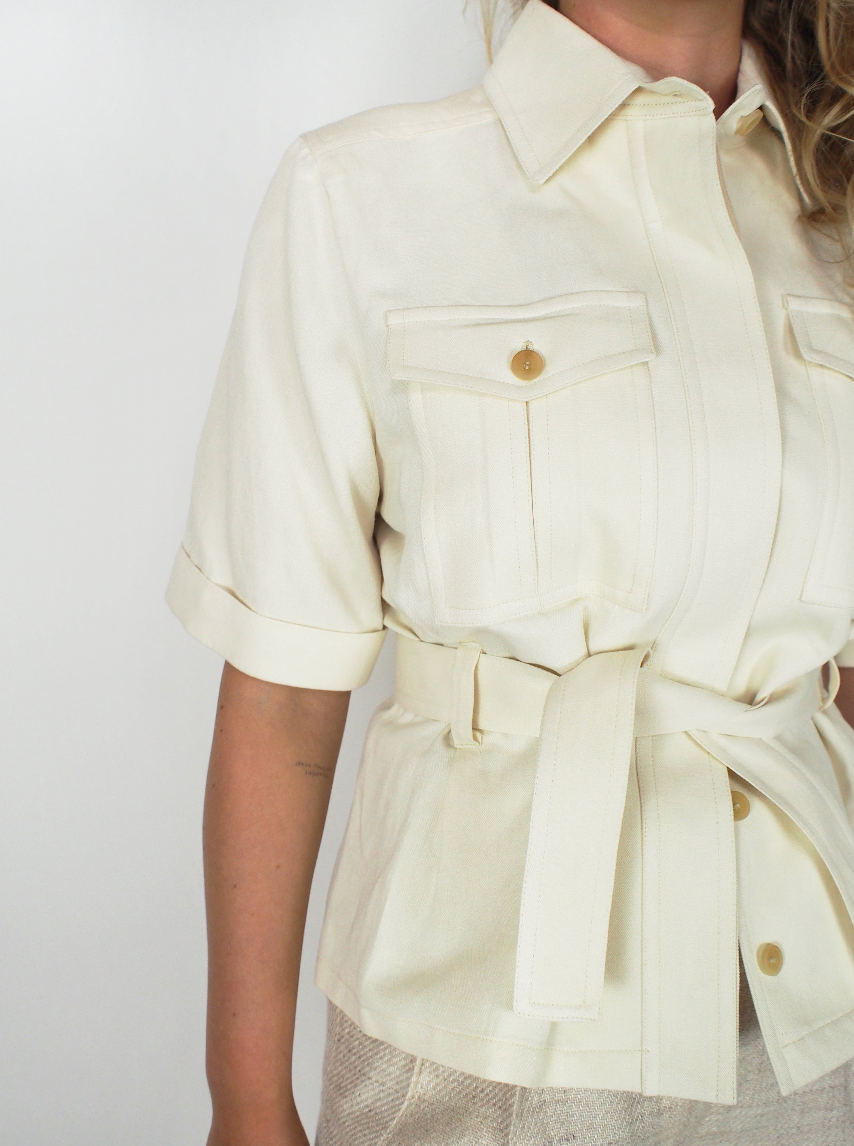 Giuliva Heritage-The Jane Jacket - Ivory-Jackets-Boboli-Vancouver-Canada