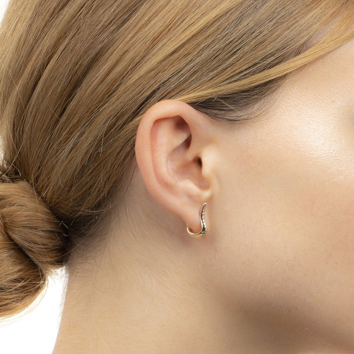 Hirotaka-Cygnus Diamond Earring-Jewellery-Boboli-Vancouver-Canada