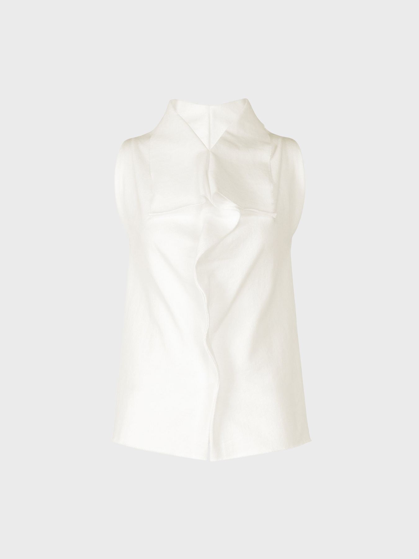 Issey Miyake-Campagne Shirt - White-Shirts-2-Boboli-Vancouver-Canada