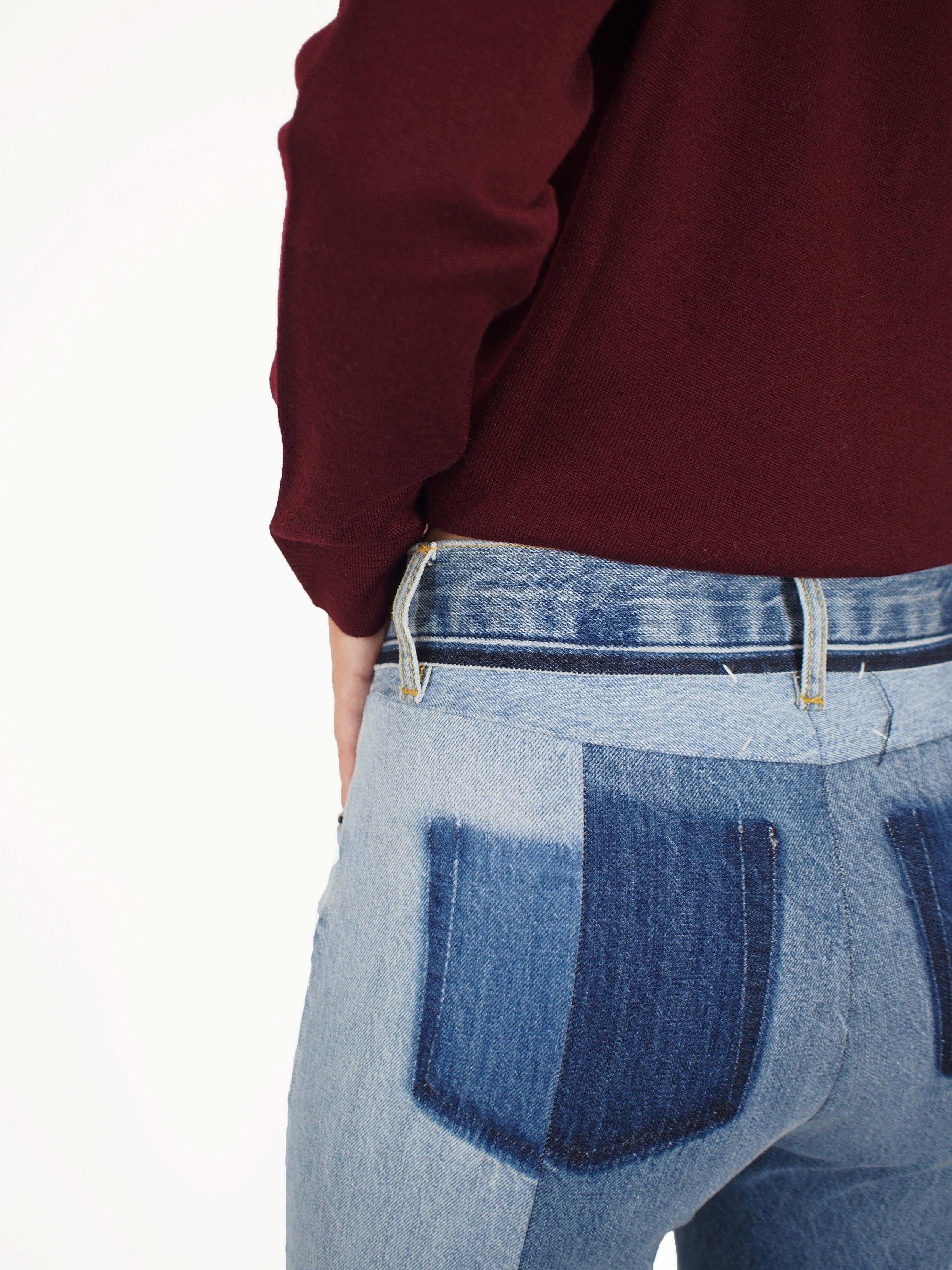 Maison Margiela-Silk Pools Pullover - Burgundy-Sweaters-S-Boboli-Vancouver-Canada
