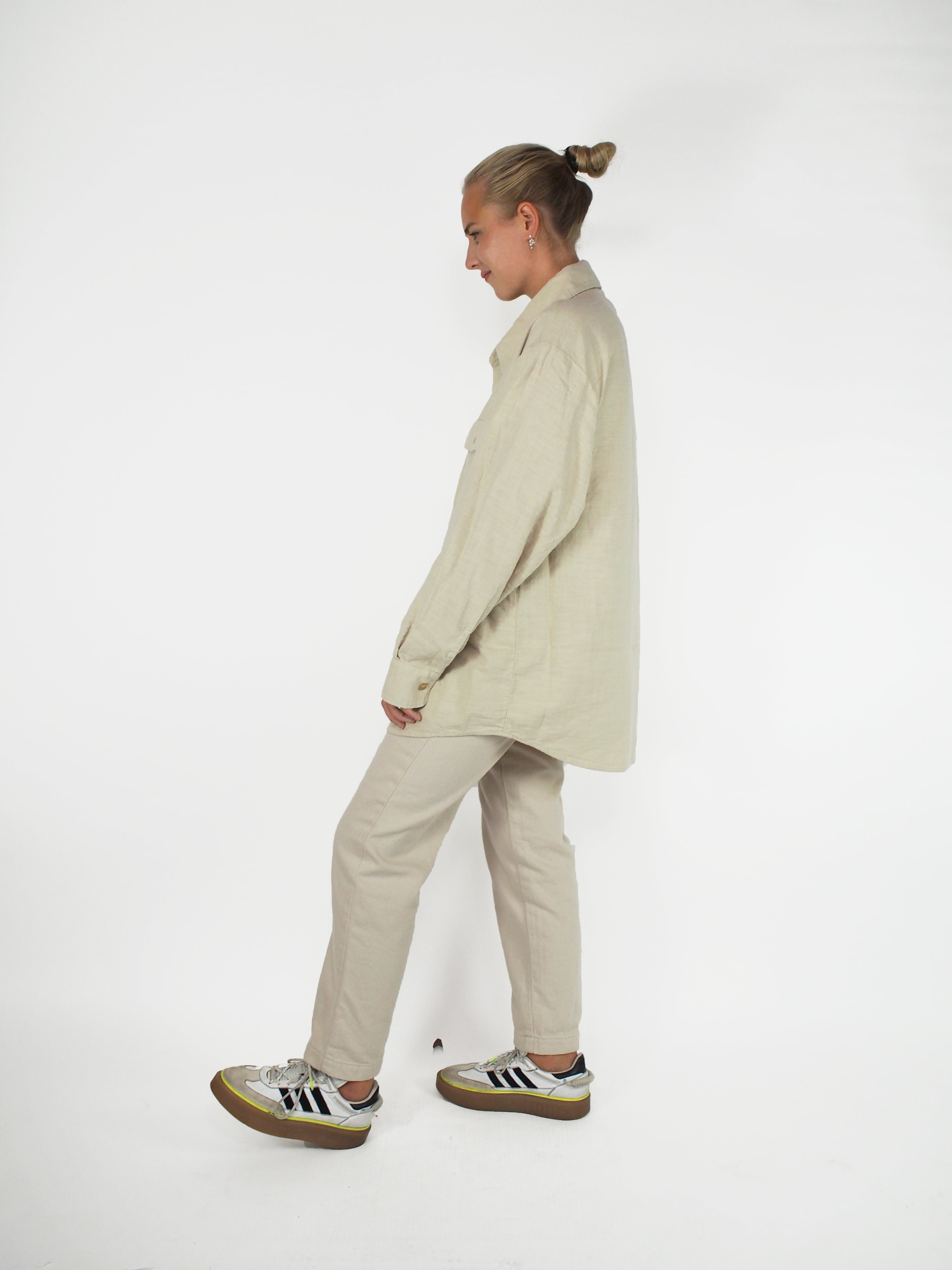 Mythinks-My Herringbone Atelier Shirt - Multi-Shirts-Boboli-Vancouver-Canada