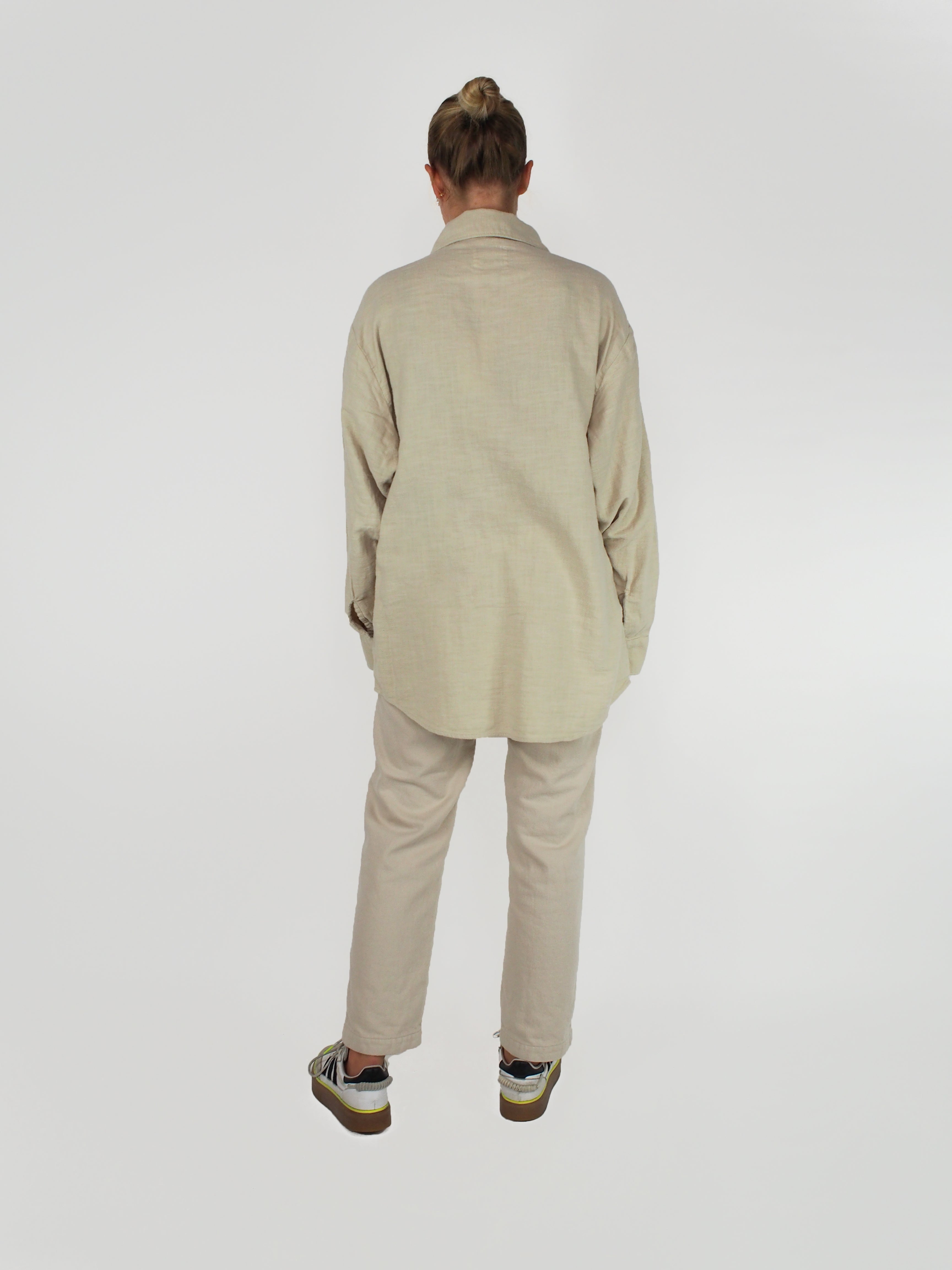Mythinks-My Herringbone Atelier Shirt - Multi-Shirts-Boboli-Vancouver-Canada