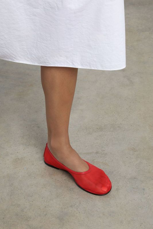 Dear Frances-Balla Mesh - Red-Shoes-Boboli-Vancouver-Canada