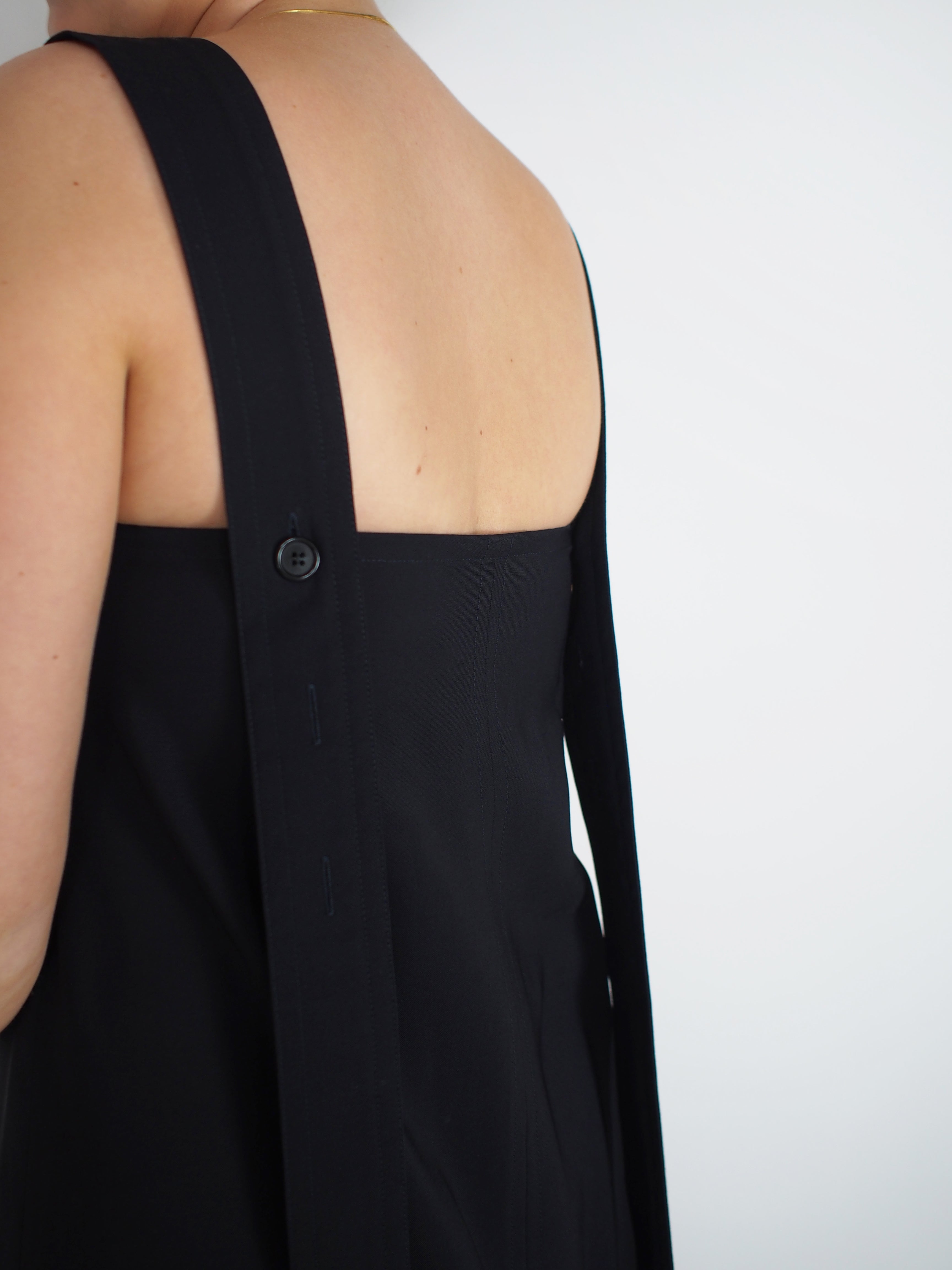 Plan C-Dress - Navy/Black-Dresses-Boboli-Vancouver-Canada