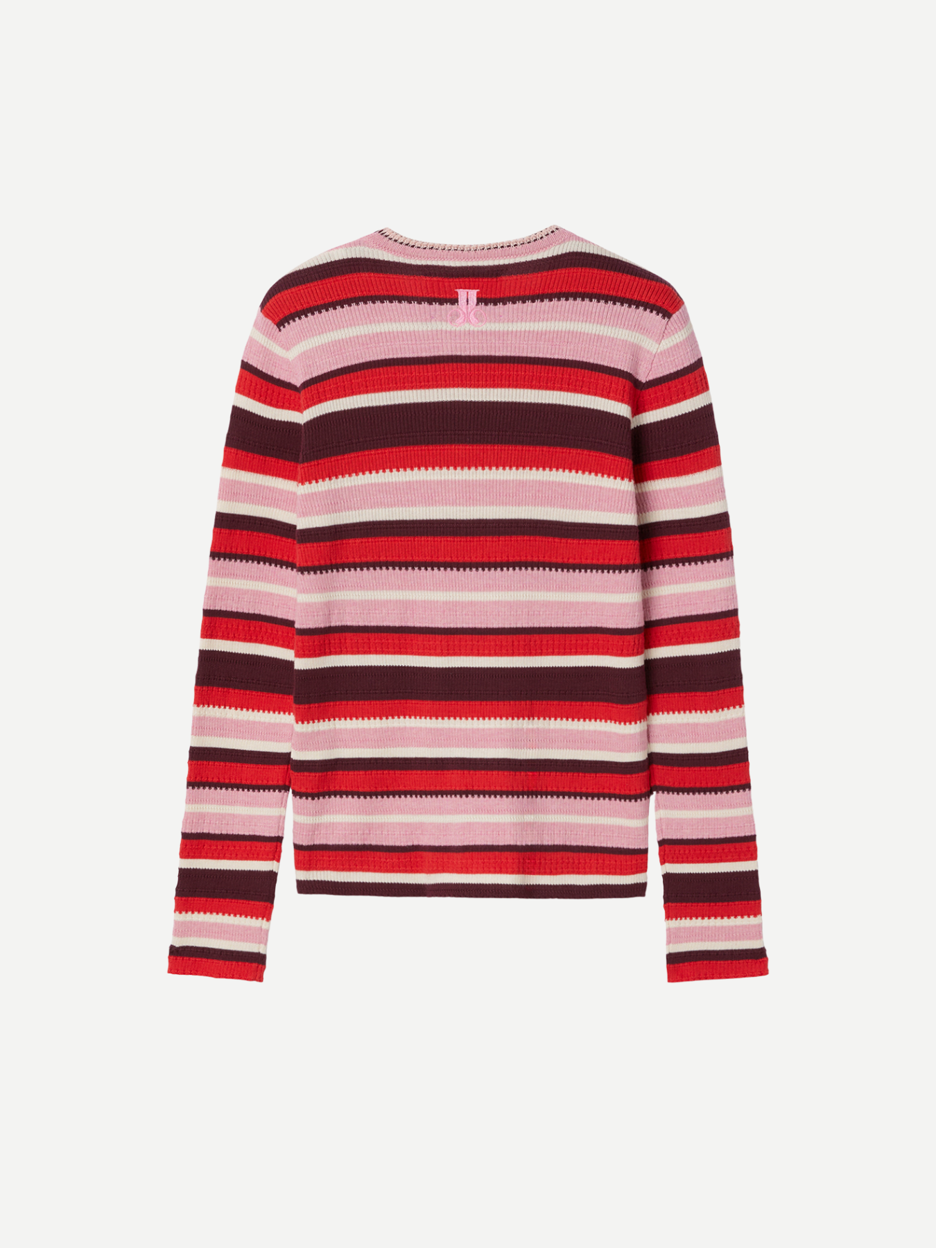 La DoubleJ-Veneziana Top - Pink/Red/Bordeaux-Tops-Boboli-Vancouver-Canada