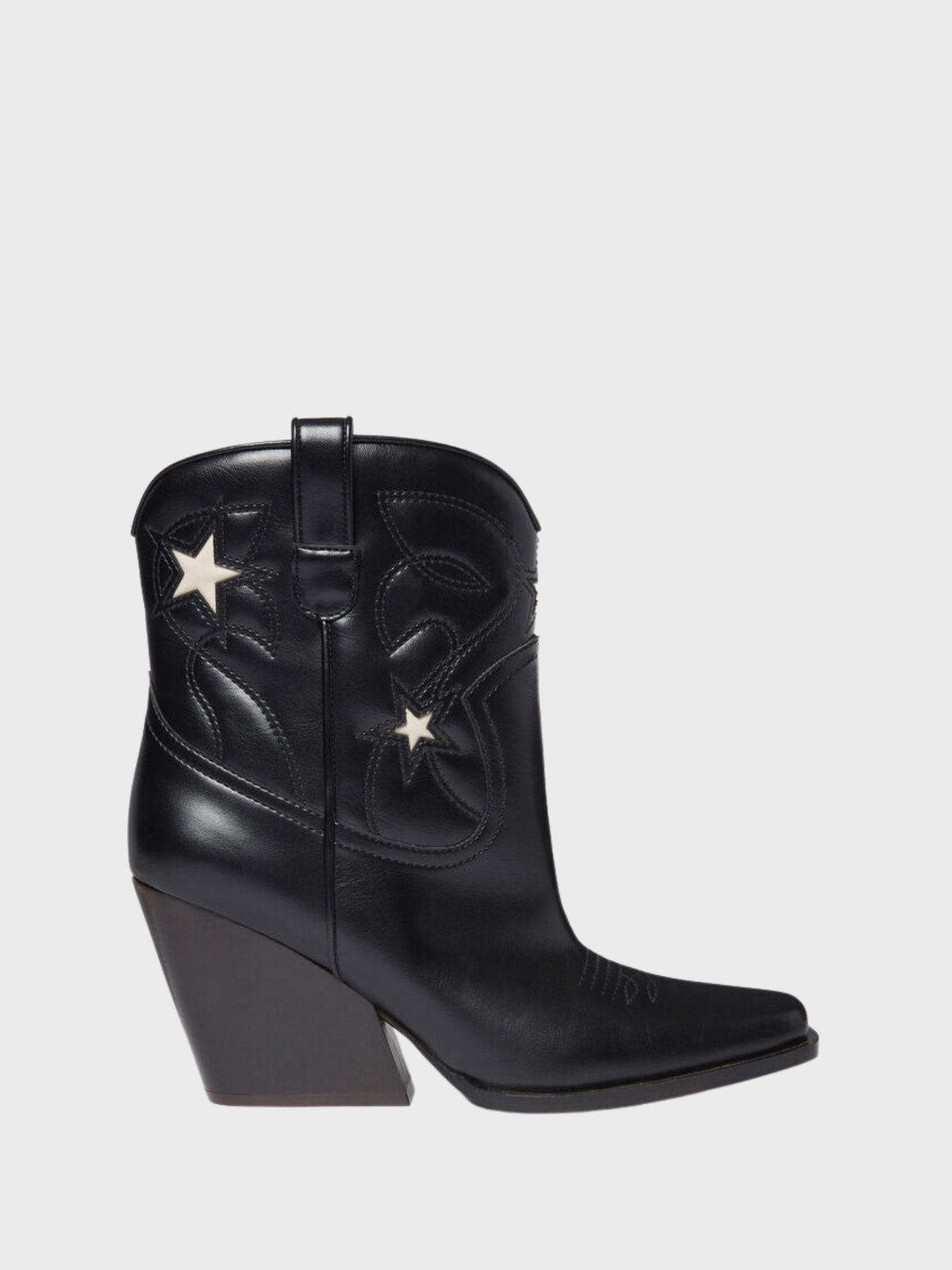 Stella McCartney | Cloudy Alter Mat Cowboy Boots - Black