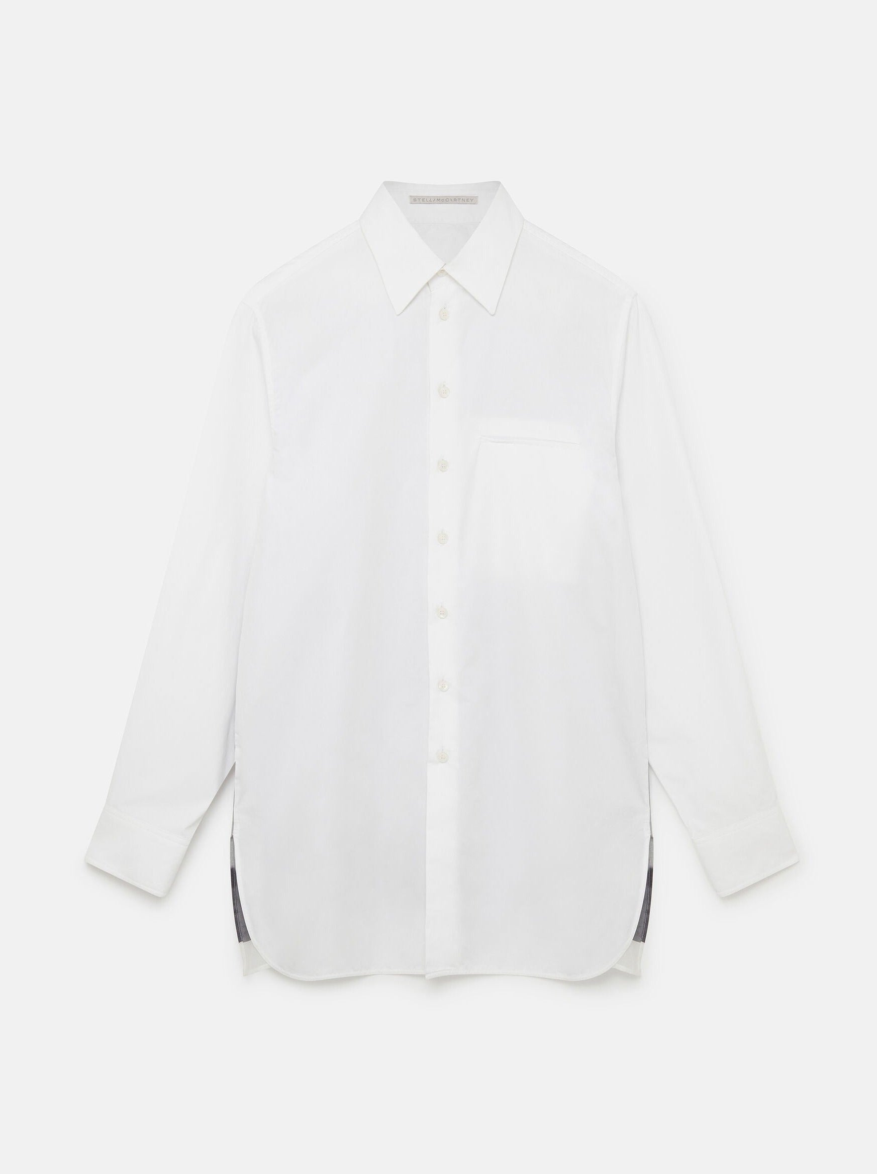 White Cotton shirt with motif of flowers Stella McCartney - Vitkac Canada