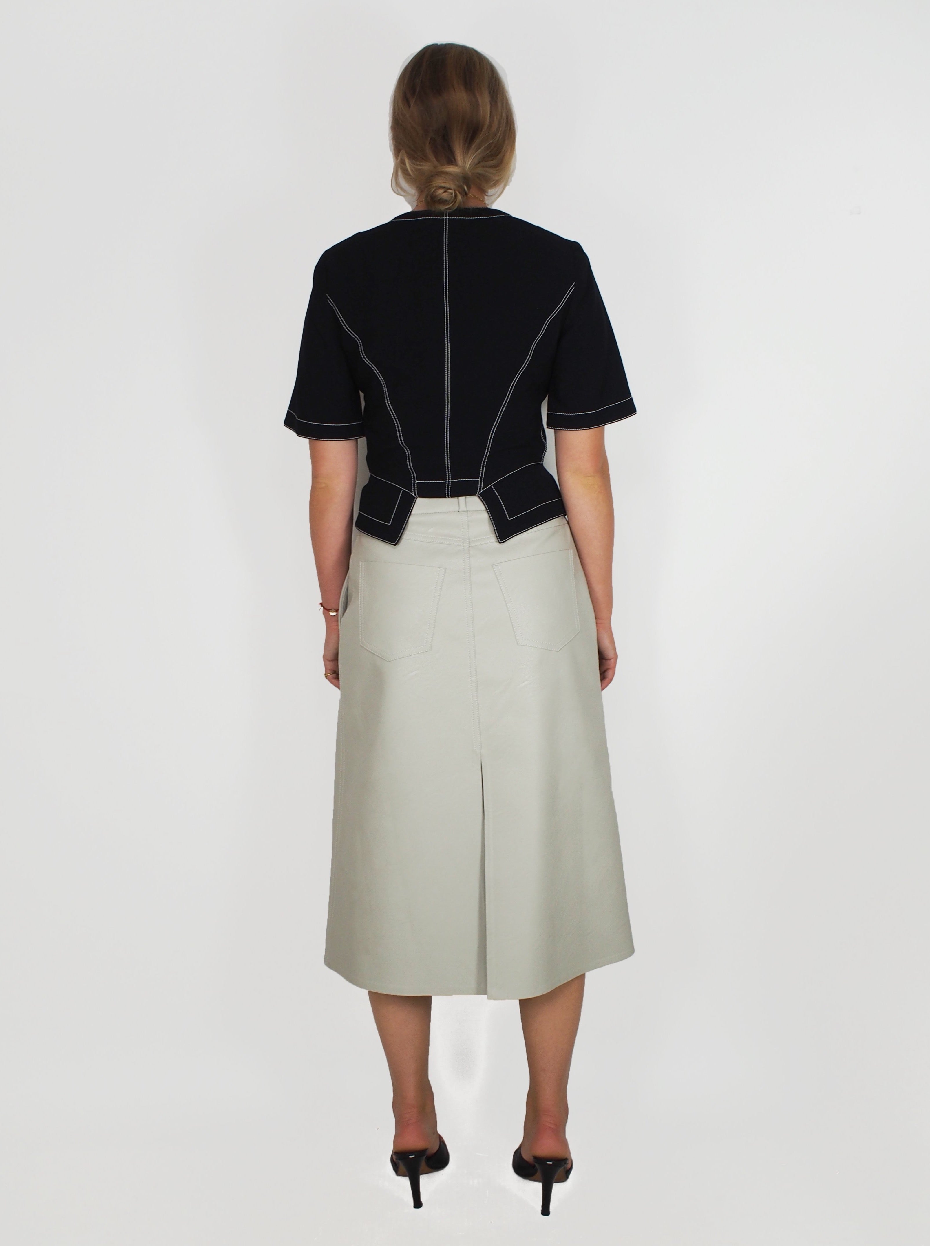Stella McCartney-Tessa Top - Black-Blouses-Boboli-Vancouver-Canada