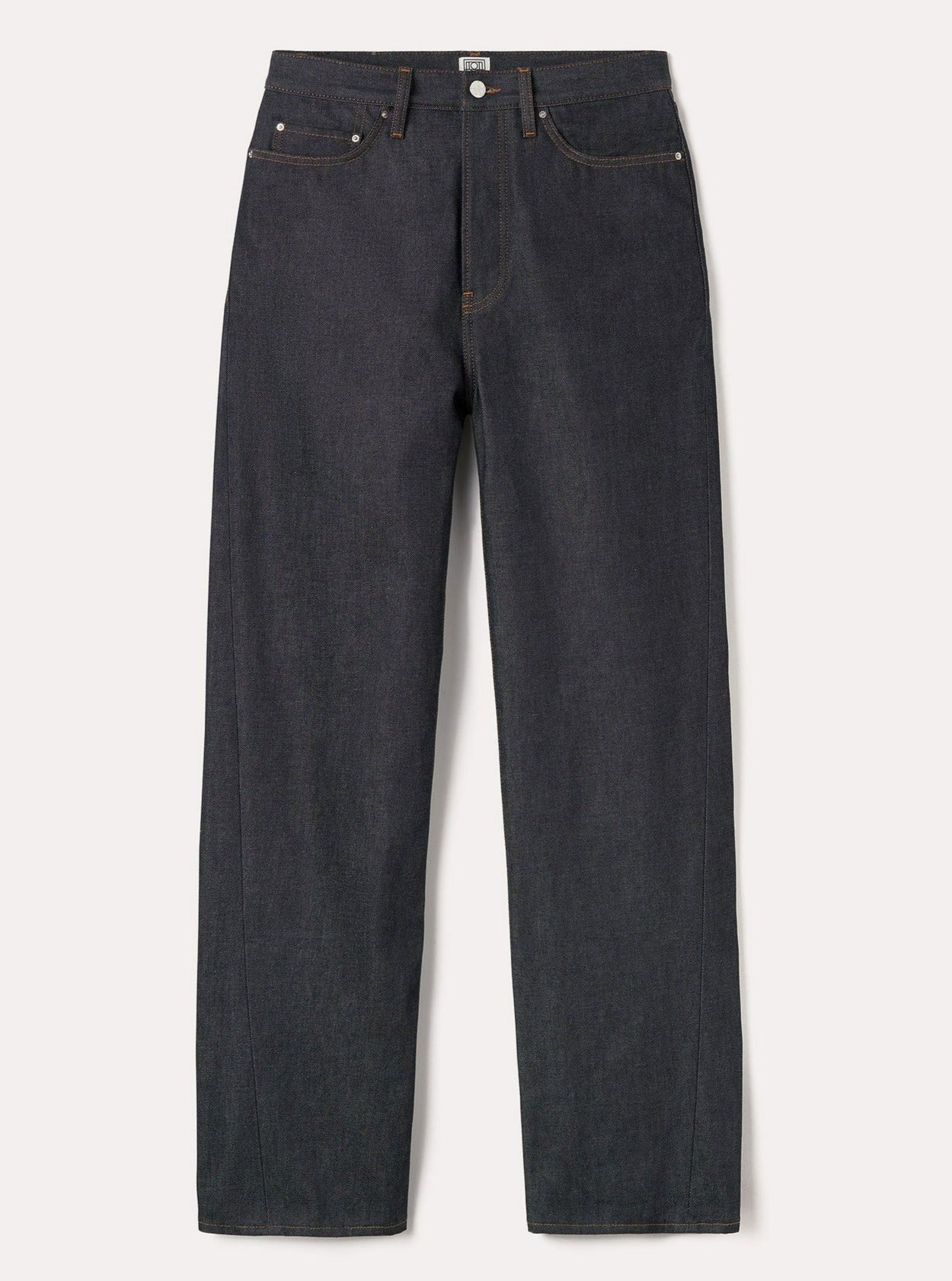 Totême-Twisted Seam Denim Full Length - Raw-Pants-25/30-Boboli-Vancouver-Canada