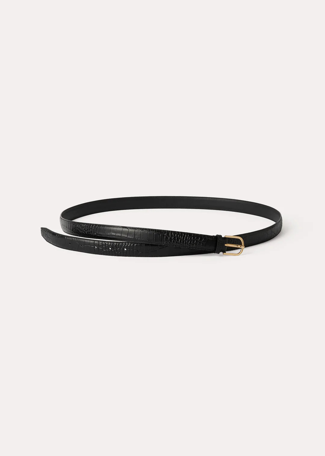 Totême-Wrap Belt - Croco-Belts-One Size-Boboli-Vancouver-Canada