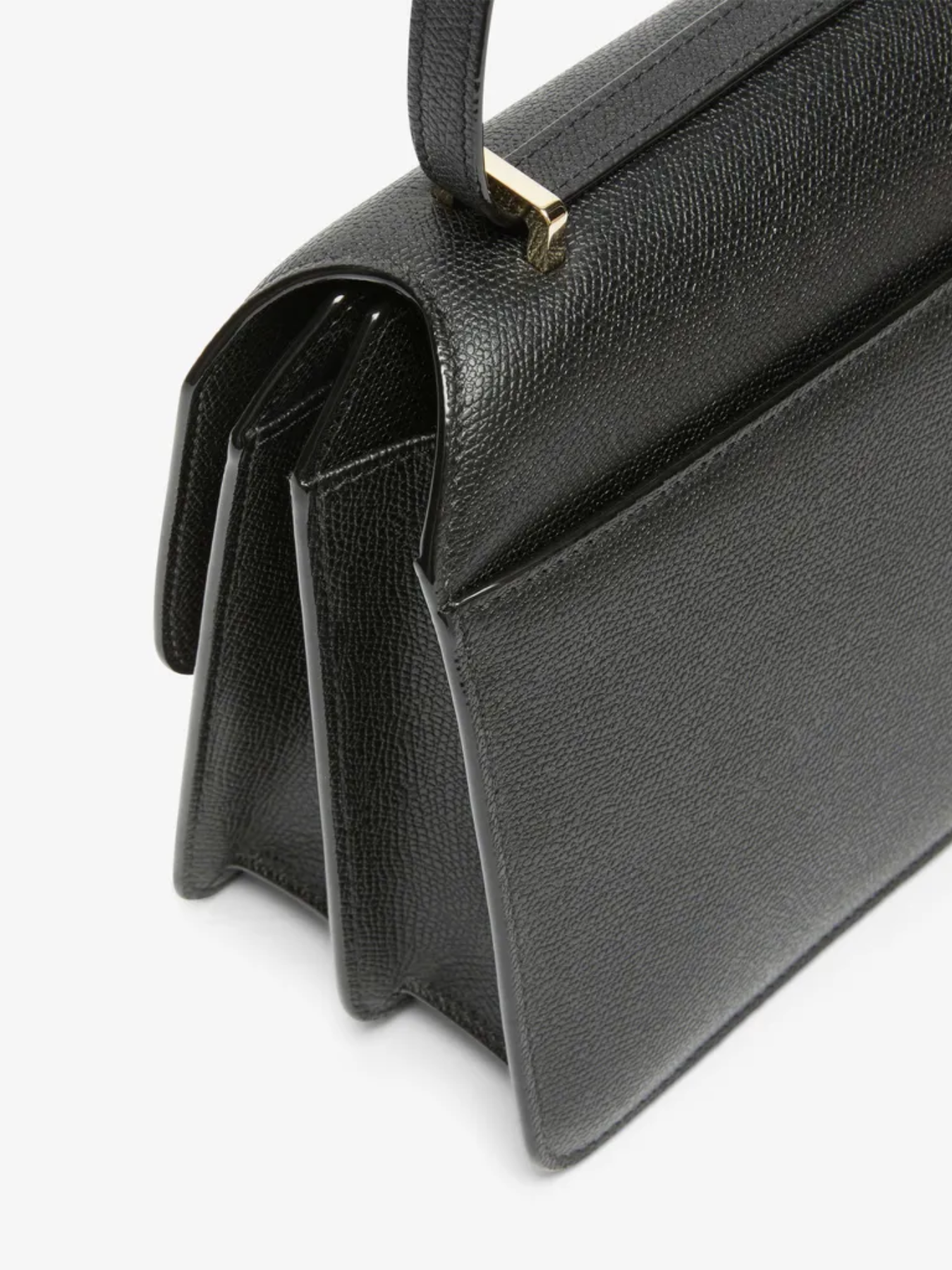 Valextra-Nolo Crossbody Medium Bag - Black-Bags-One Size-Boboli-Vancouver-Canada