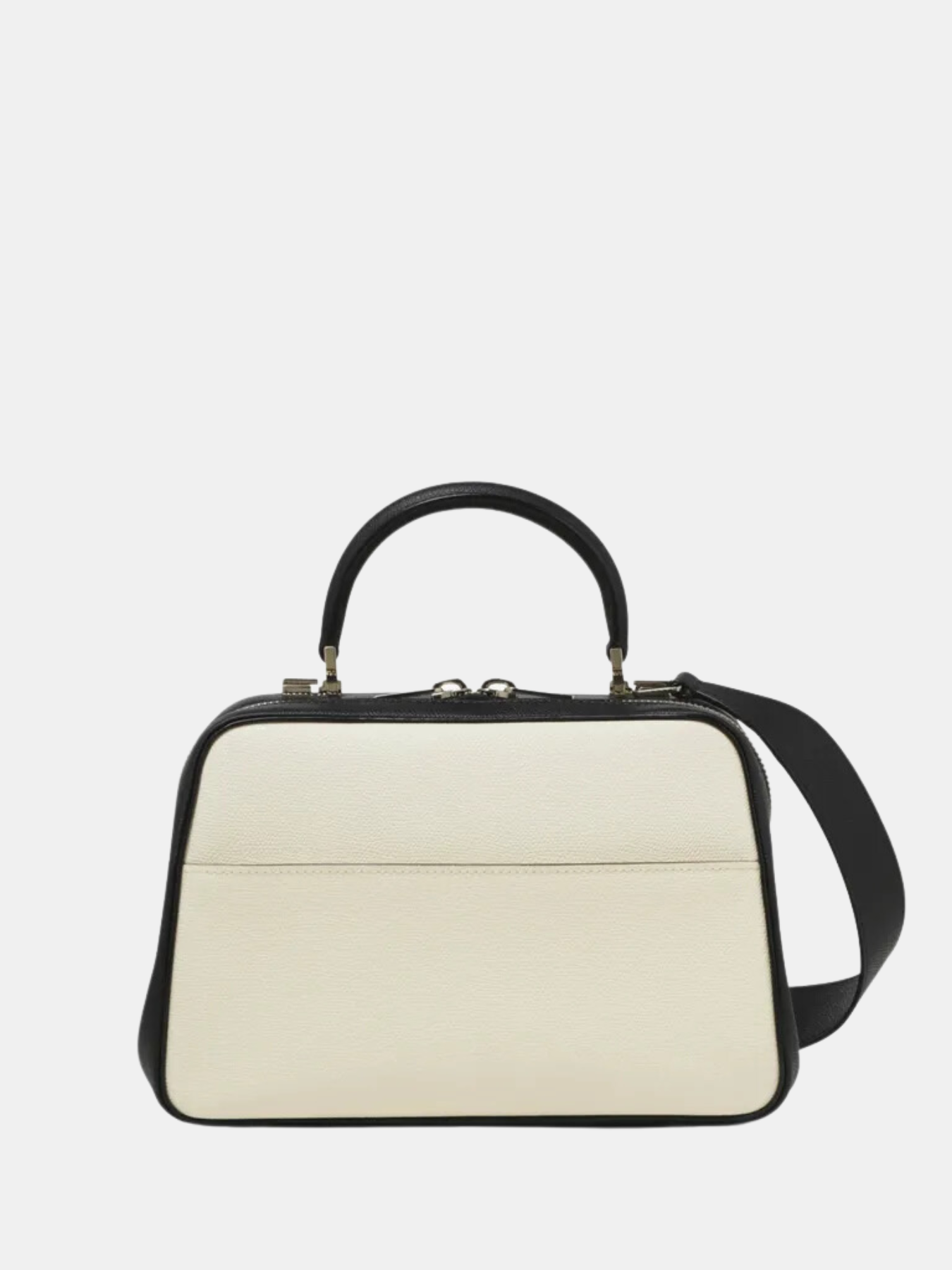 Valextra | Series S Medium 2 Tone Panda Bag | Boboli