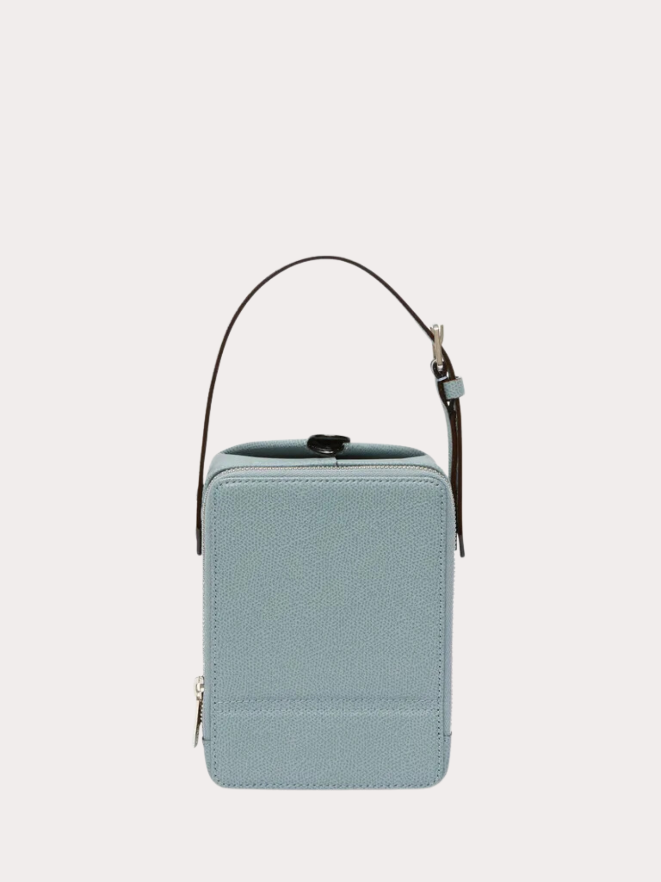 Valextra-Tric Trac Crossbody Bag - Smokey Blue-Bags-One Size-Boboli-Vancouver-Canada
