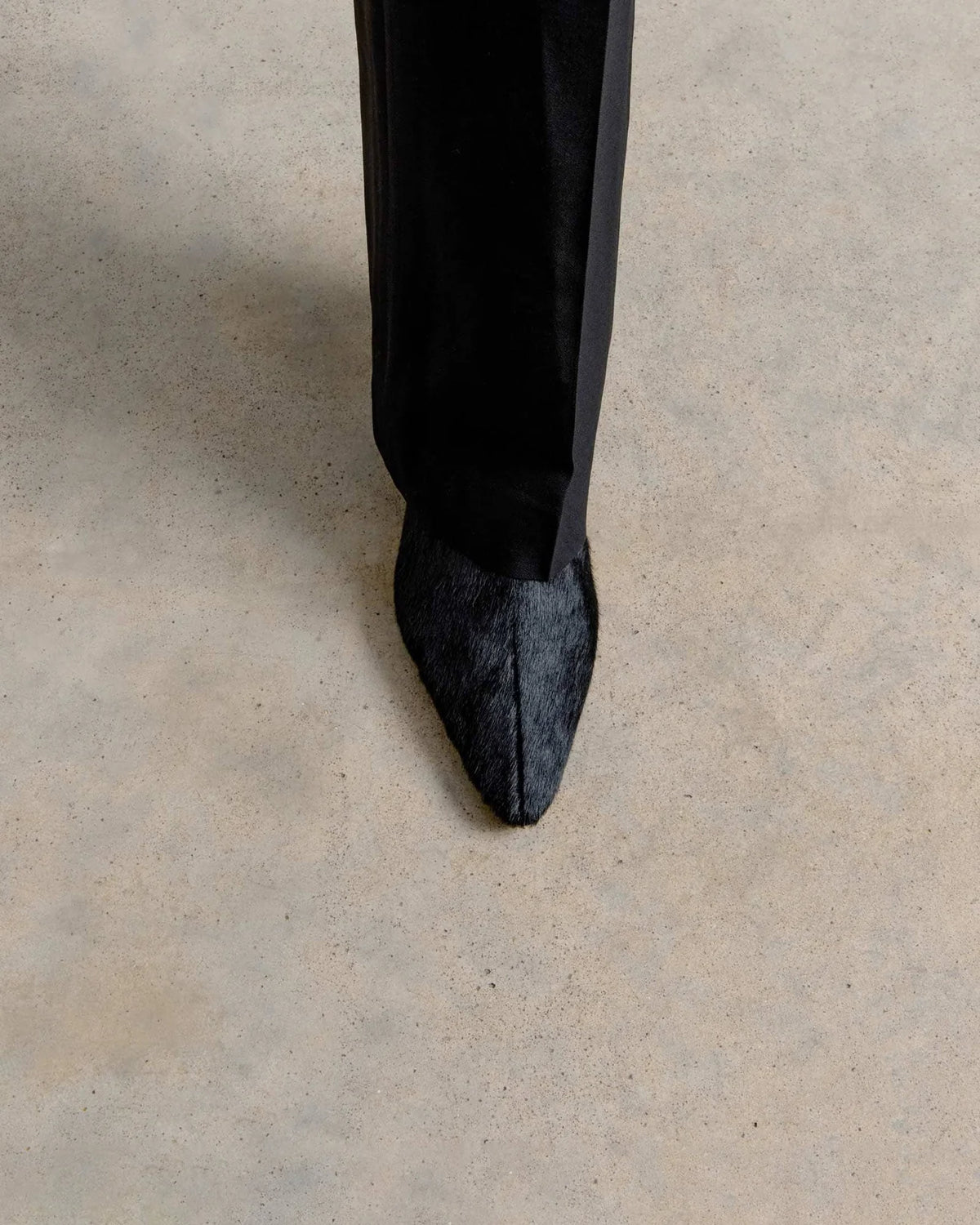 Dear Frances-Topo Bootie - Black Pony-Boots-Boboli-Vancouver-Canada