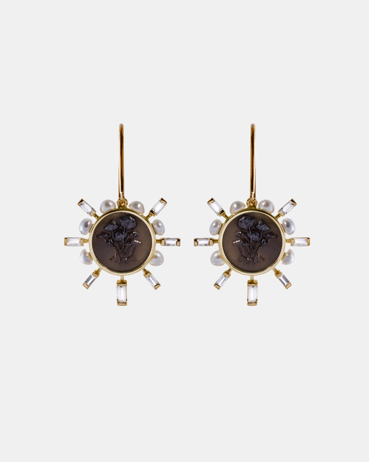 True Fairytales Earrings - Gold/Topaz