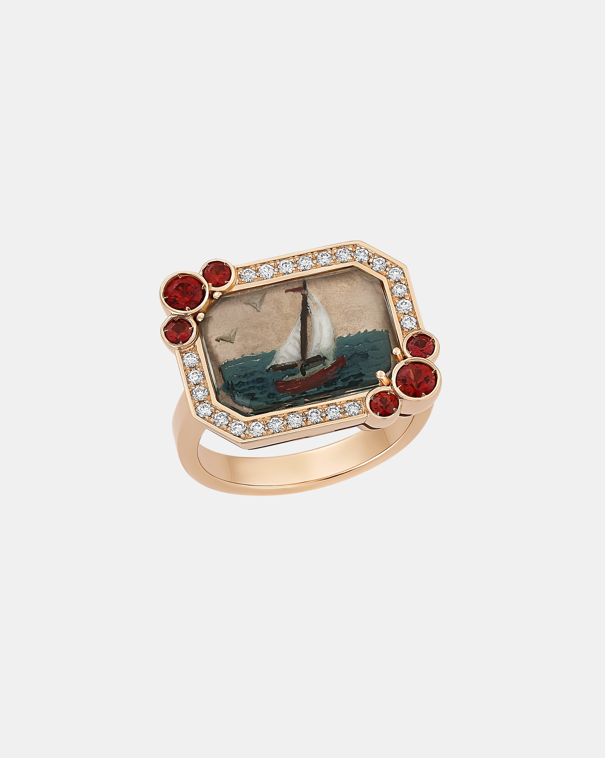 Francesca Villa-Nini Is Sailing Ring-Jewellery-Boboli-Vancouver-Canada