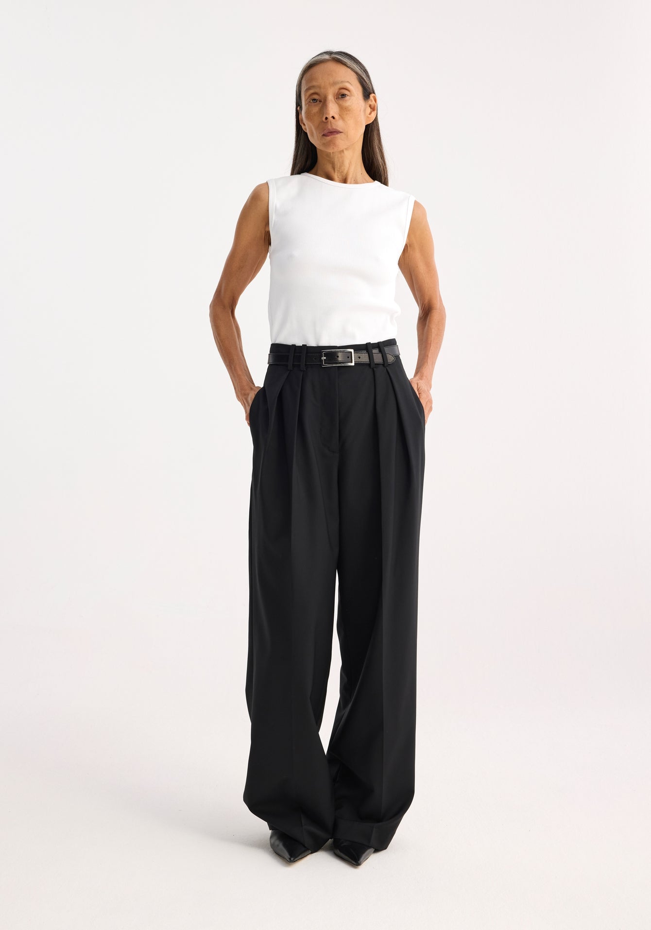 Dense Rib Tank Top - Optic White