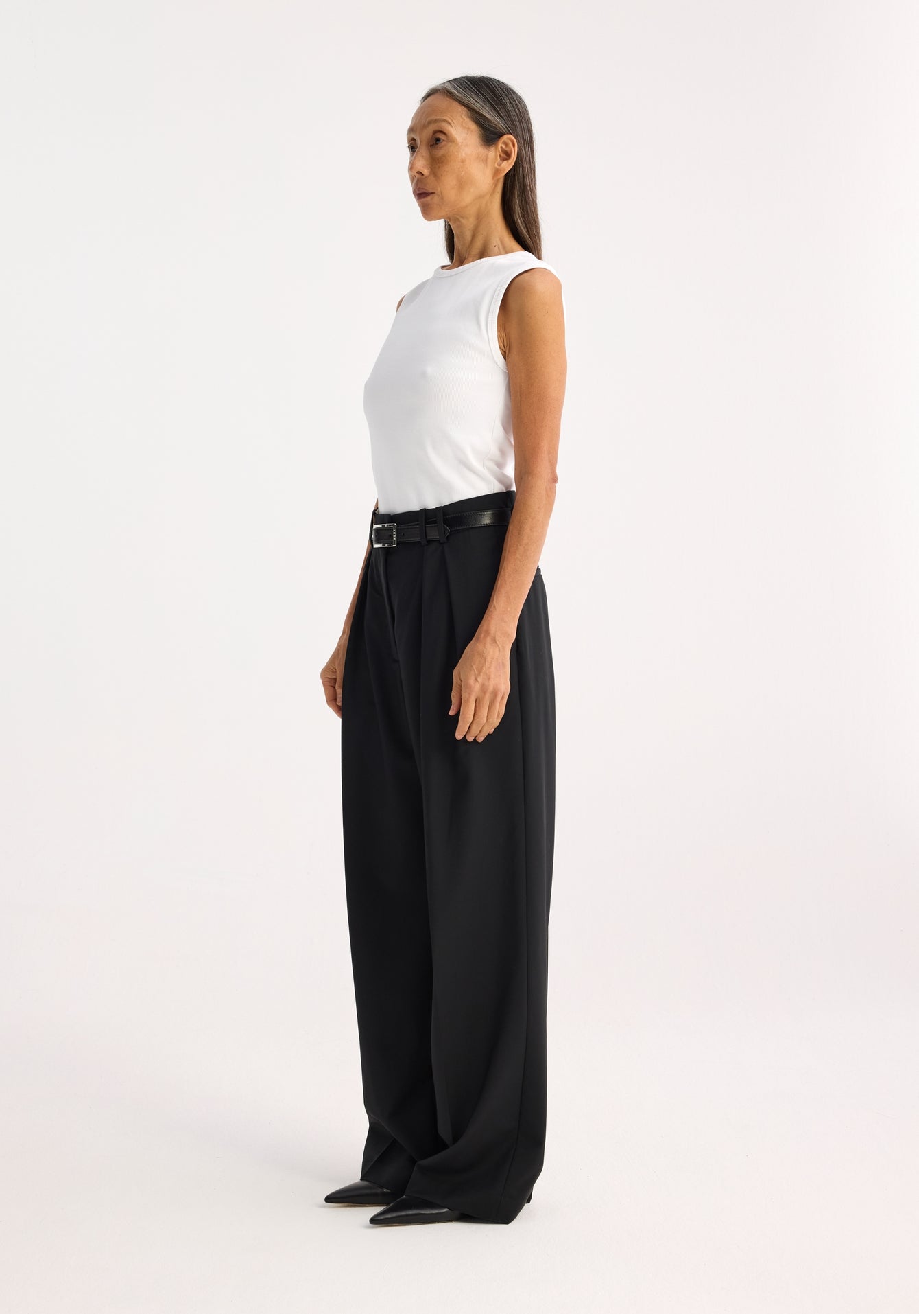 Dense Rib Tank Top - Optic White