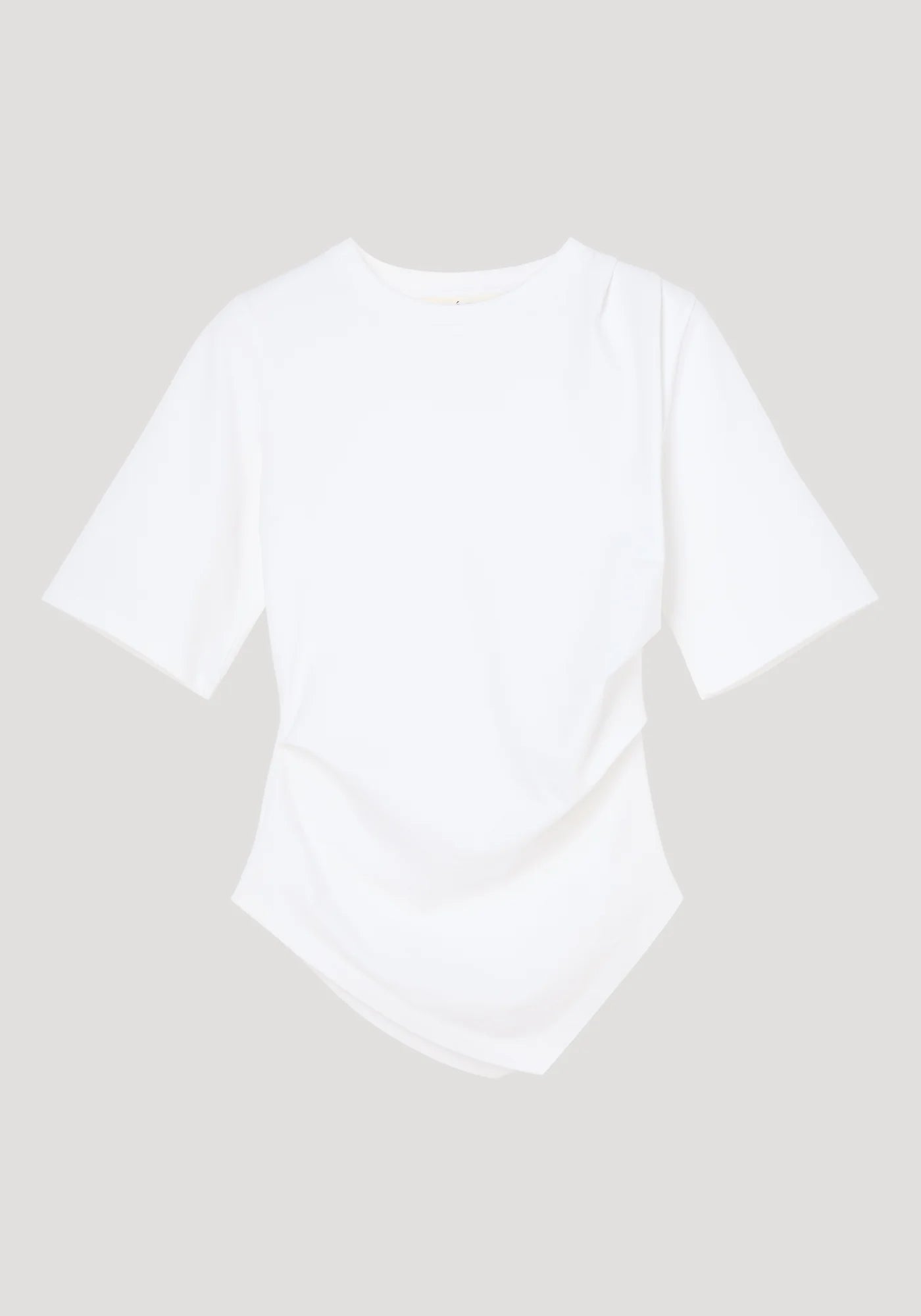 Rohe-Reinvented Twisted T-Shirt - Optic White-T-Shirts-Boboli-Vancouver-Canada
