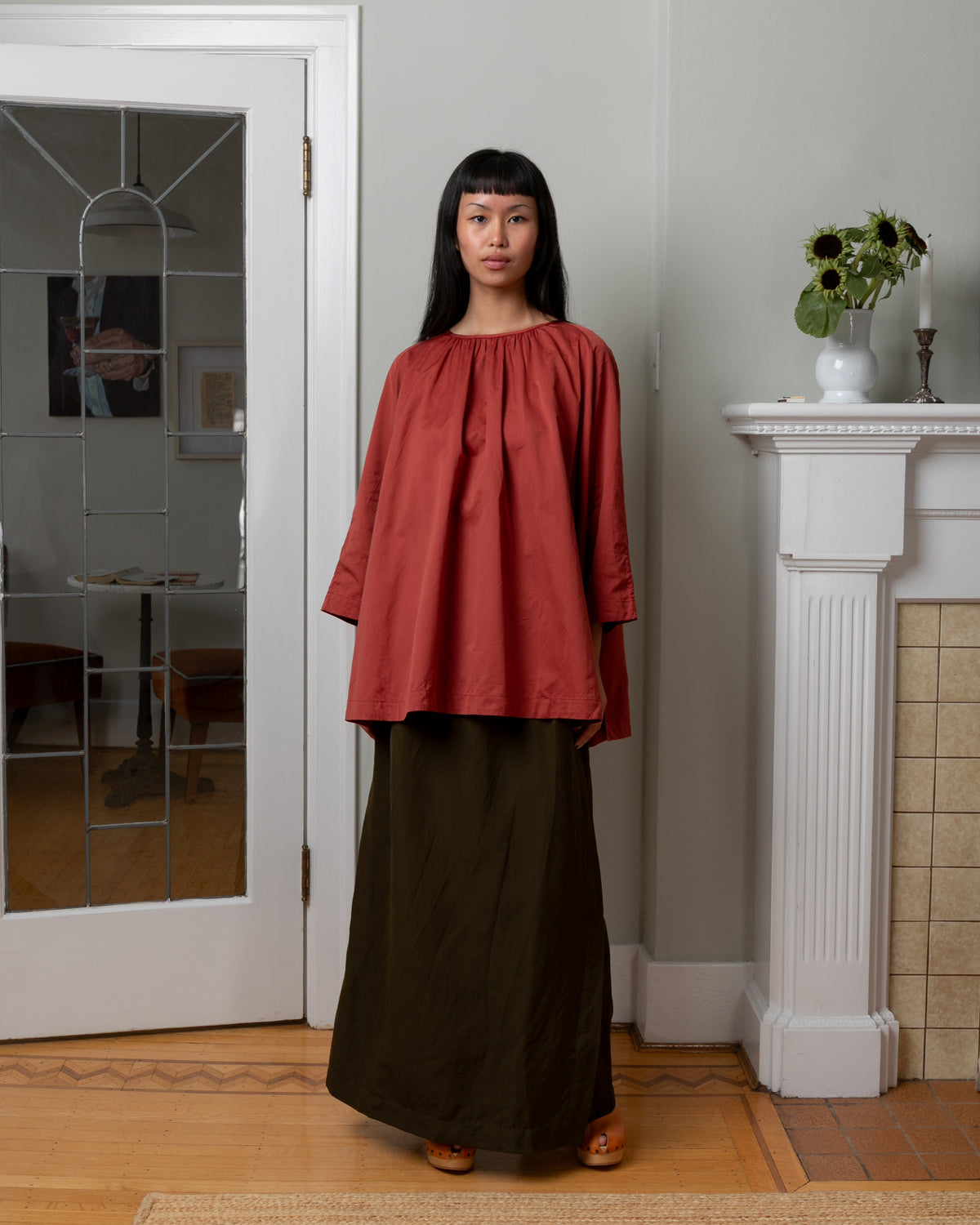 2By Twill Cotton Top - Brick