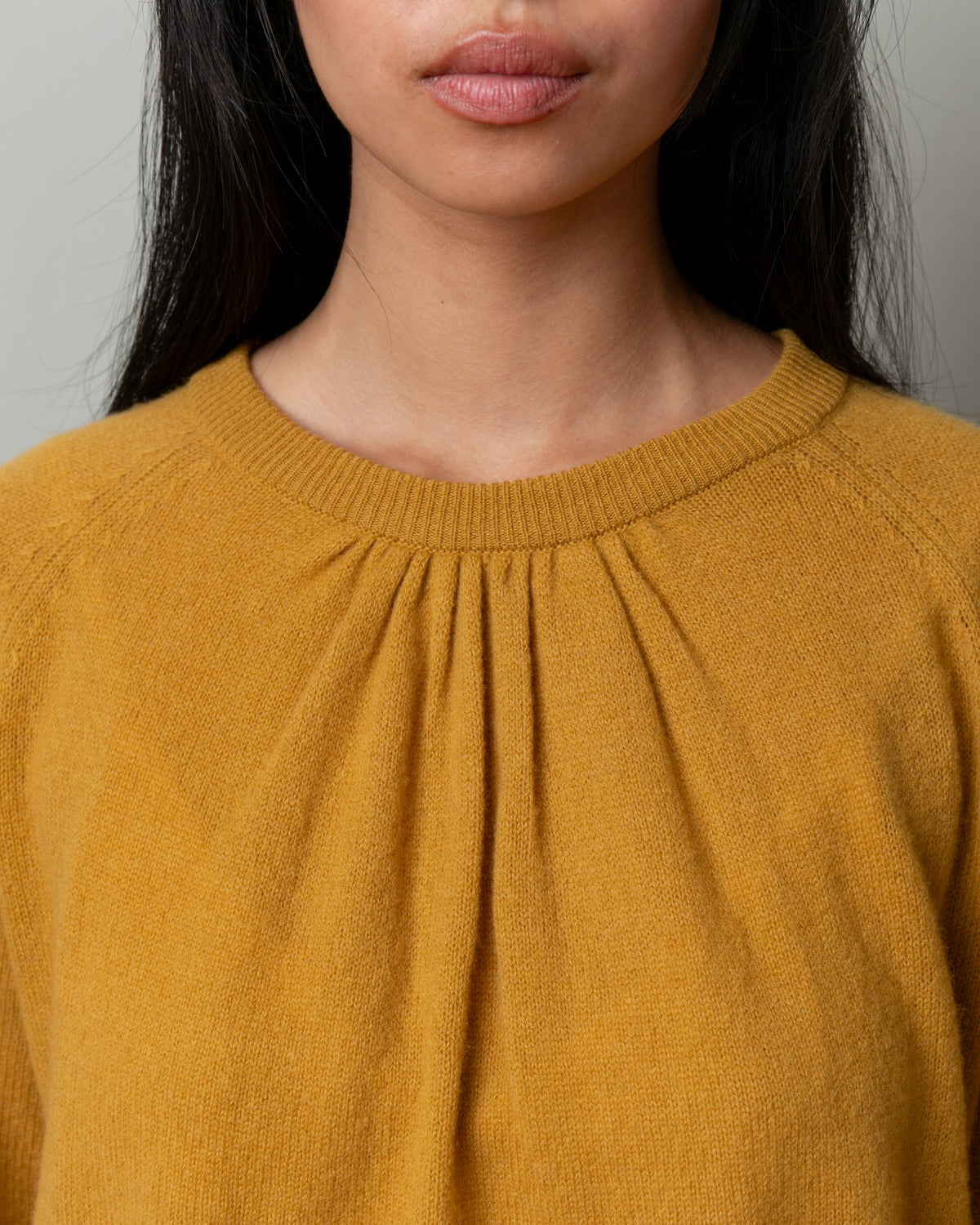 Jennie Jumper Wool Cashmere Sweater - Cumin