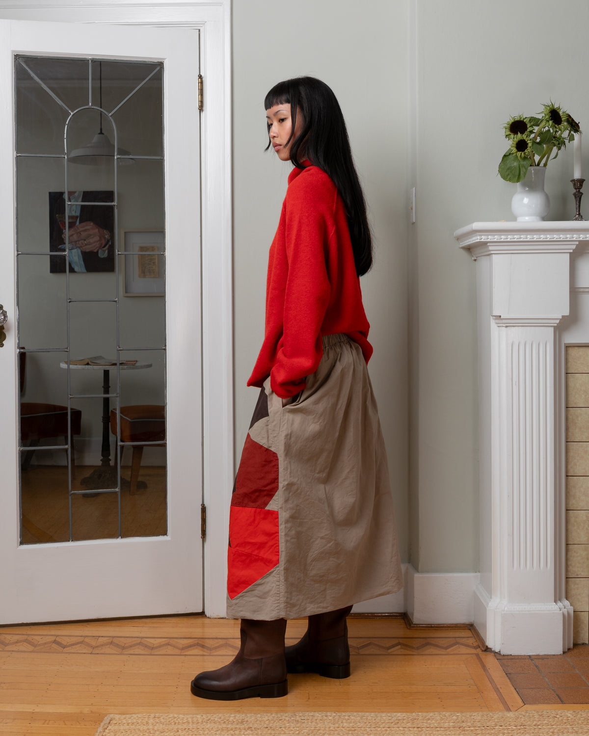 Flora Patchwork Skirt - Mixed Colors