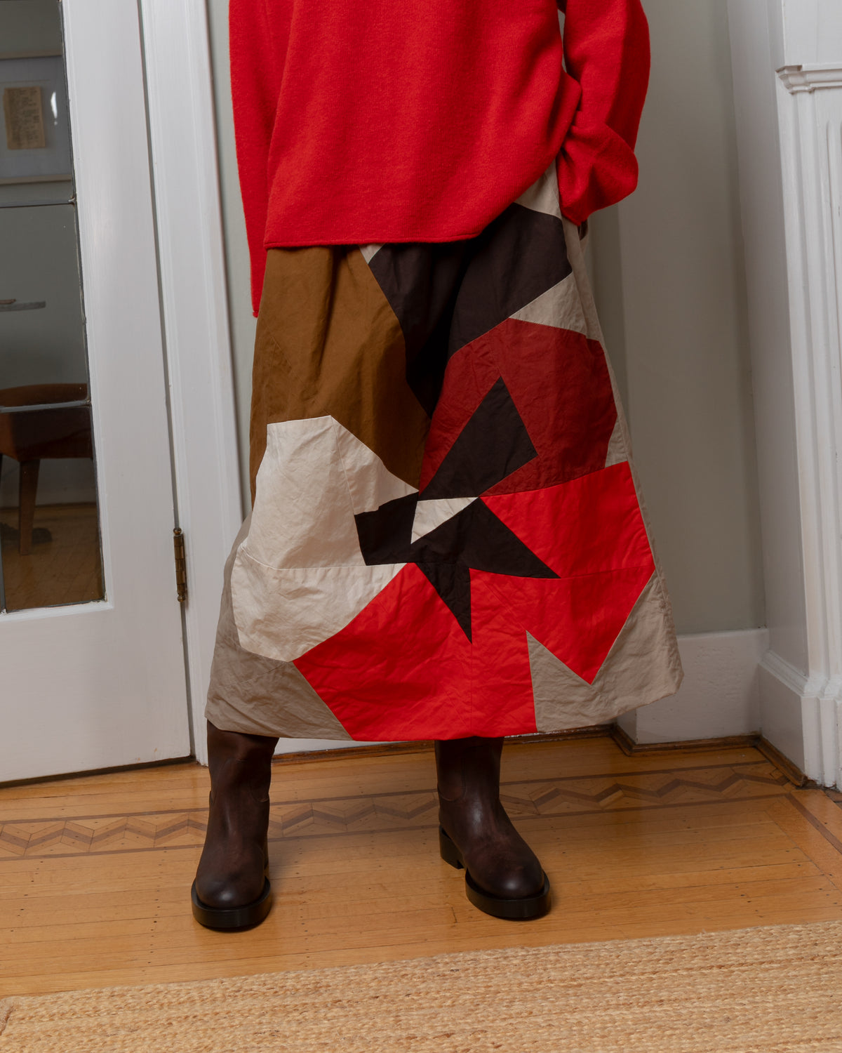 Flora Patchwork Skirt - Mixed Colors