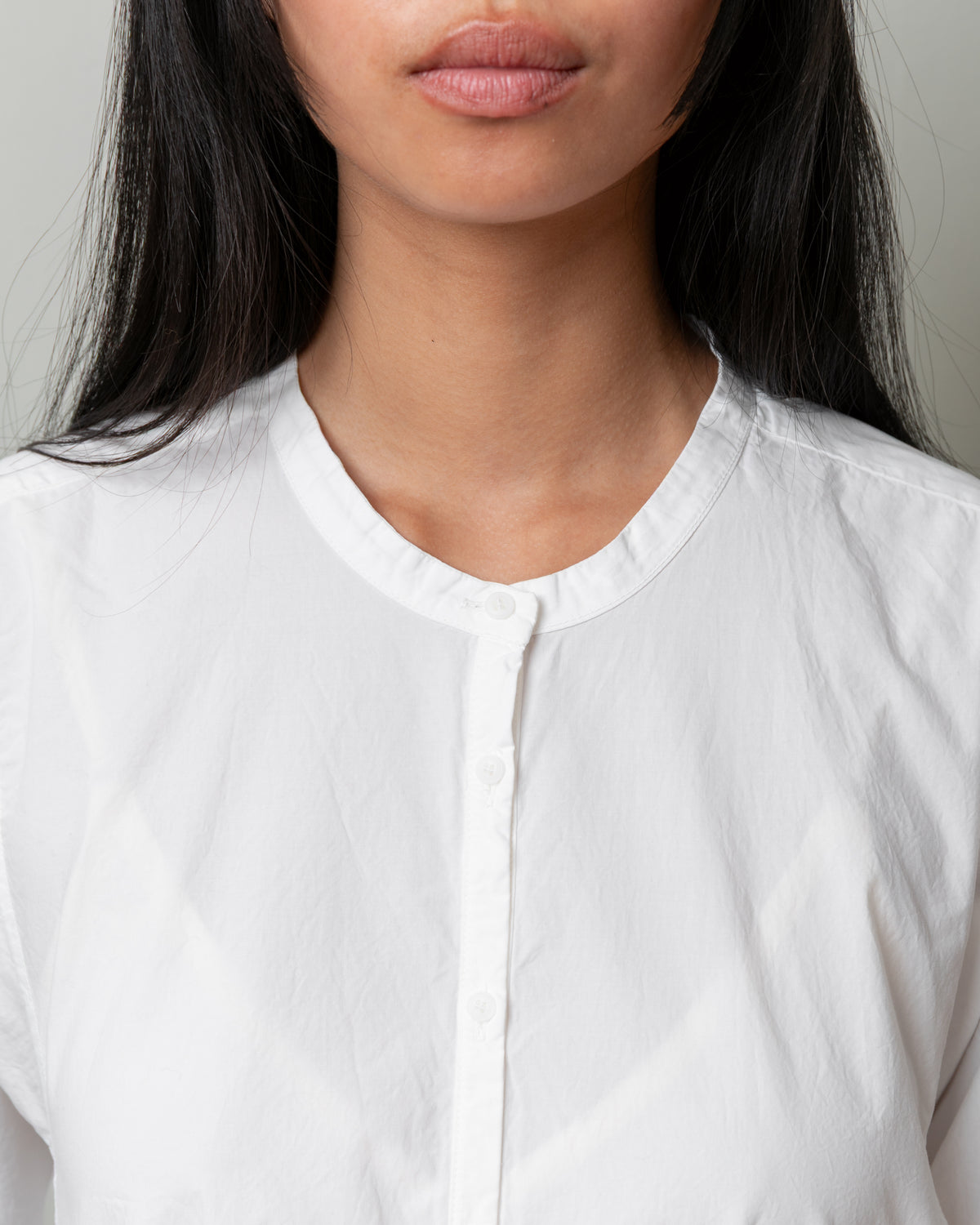 Casey Casey-Harmony Cotton Shirt - White-Shirts-Boboli-Vancouver-Canada