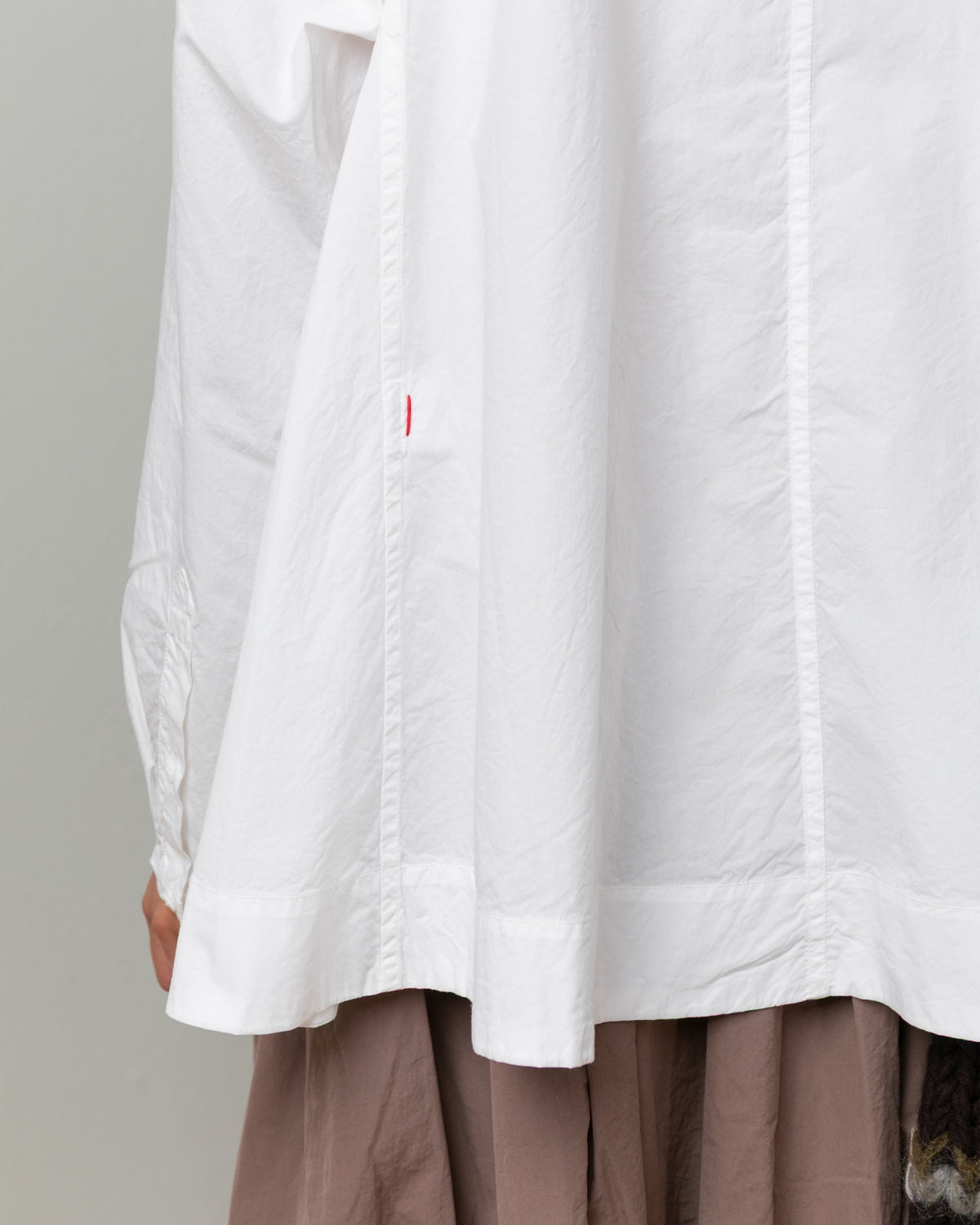 Casey Casey-Harmony Cotton Shirt - White-Shirts-Boboli-Vancouver-Canada