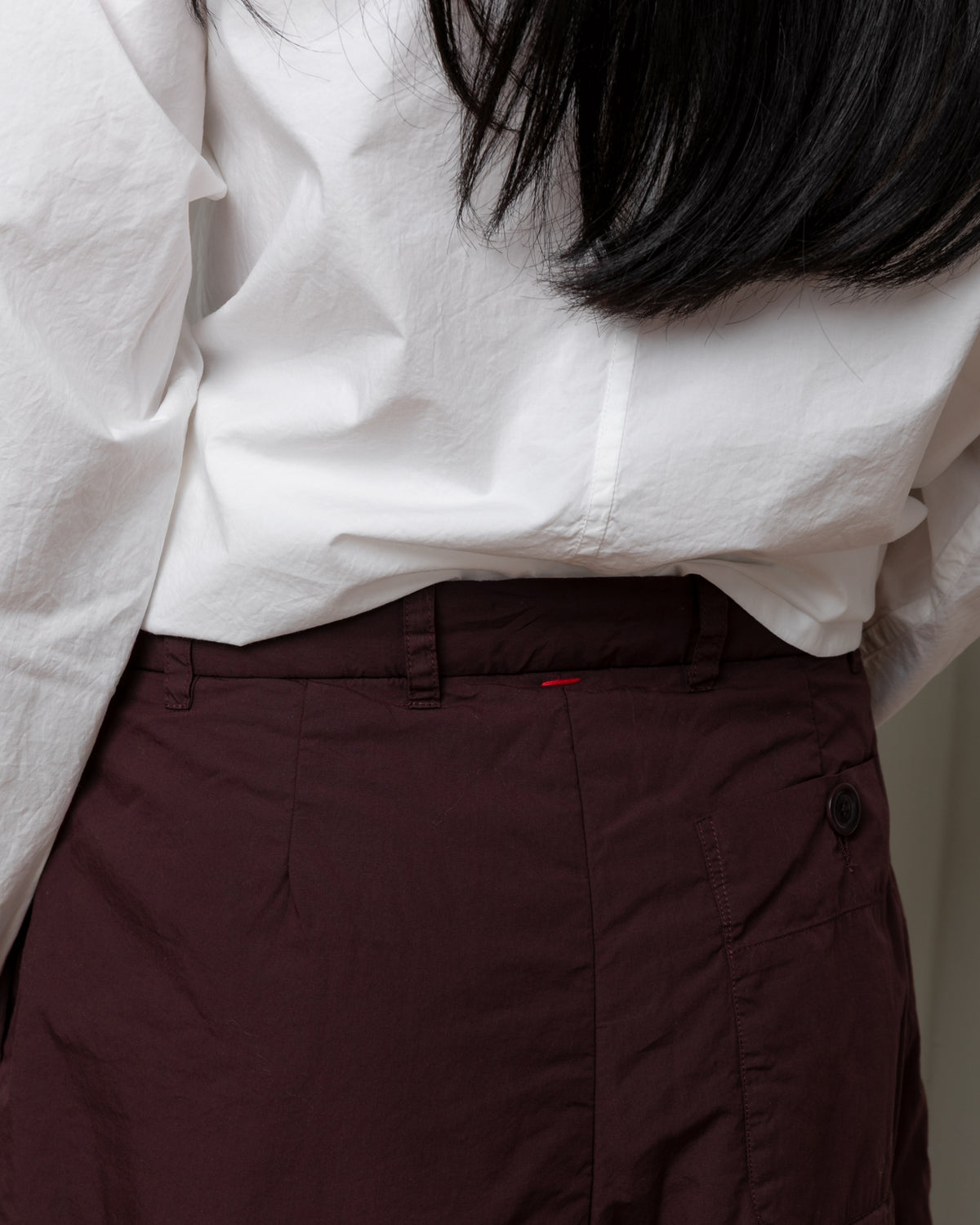 PP Chalk Poplin Pant - Ebony