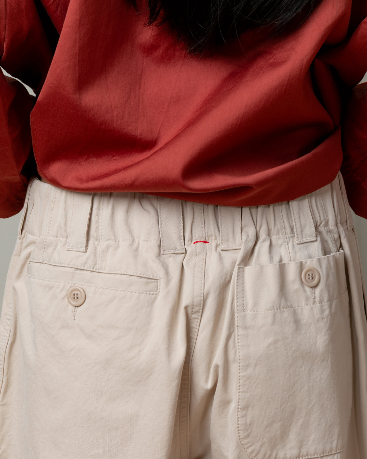 Warren Double Cotton Pant - Foam