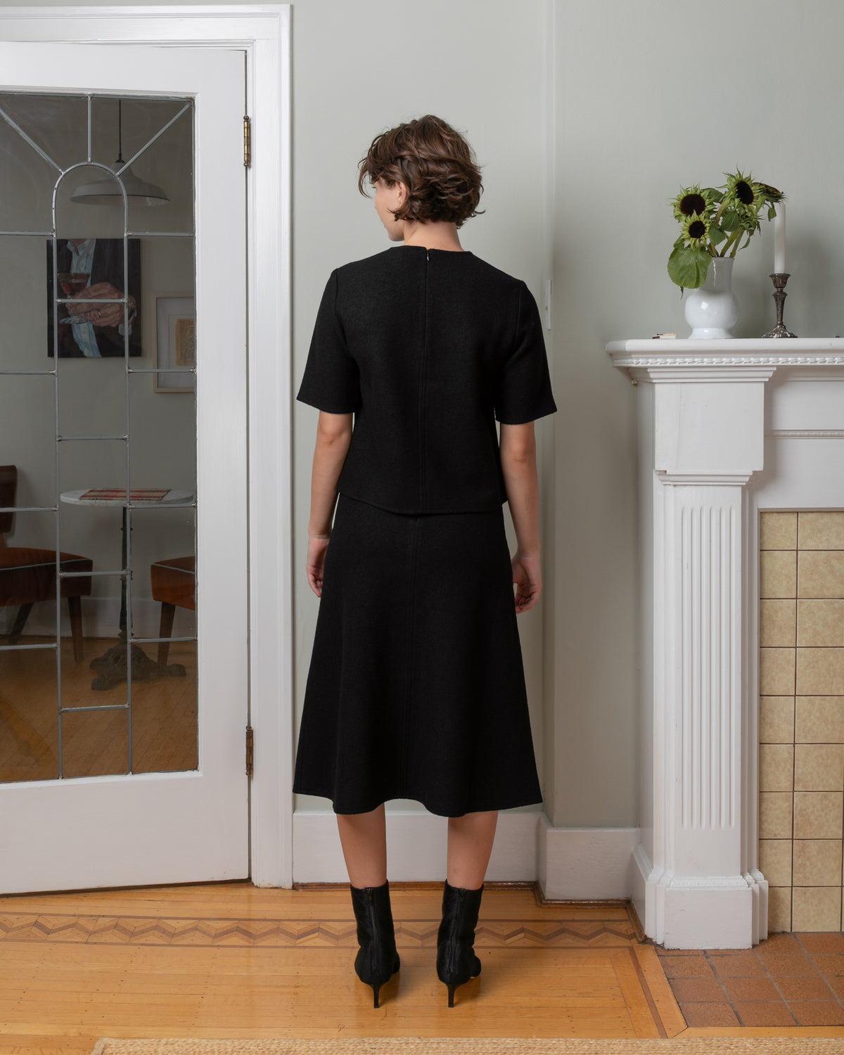 Vis A Vis-Wool Top - Black-Tops-Boboli-Vancouver-Canada