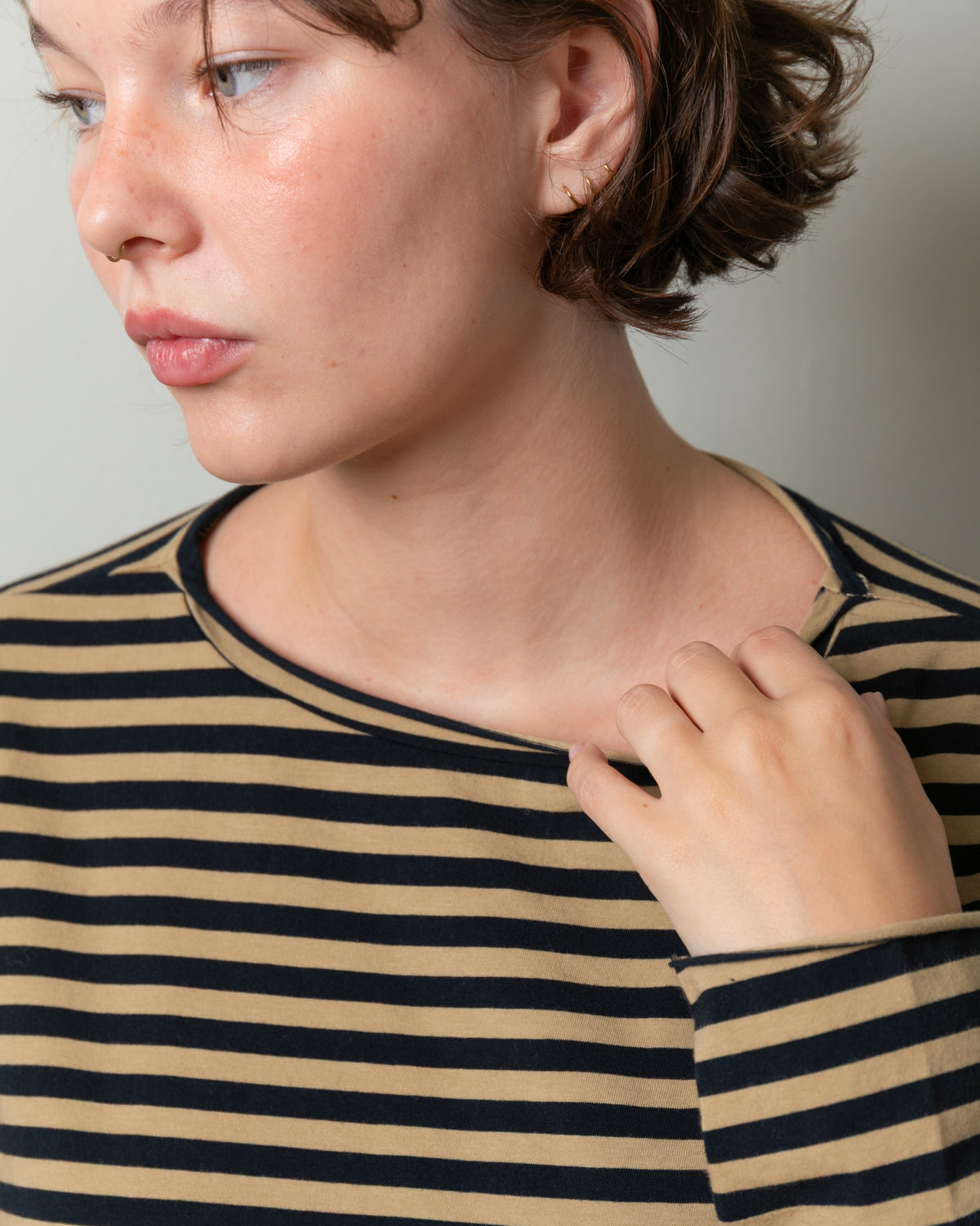 Maglia Lola - Striped Jersey Top - Fennec