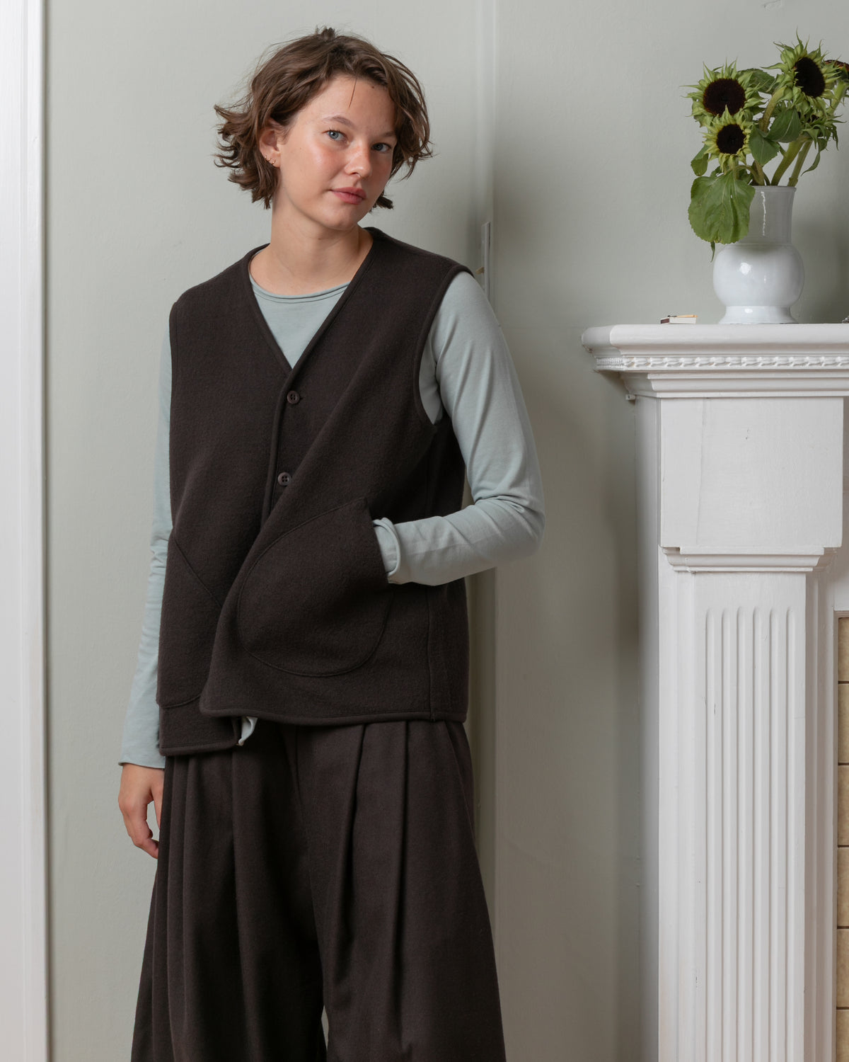 Gilet Potos Jacket - Cacao