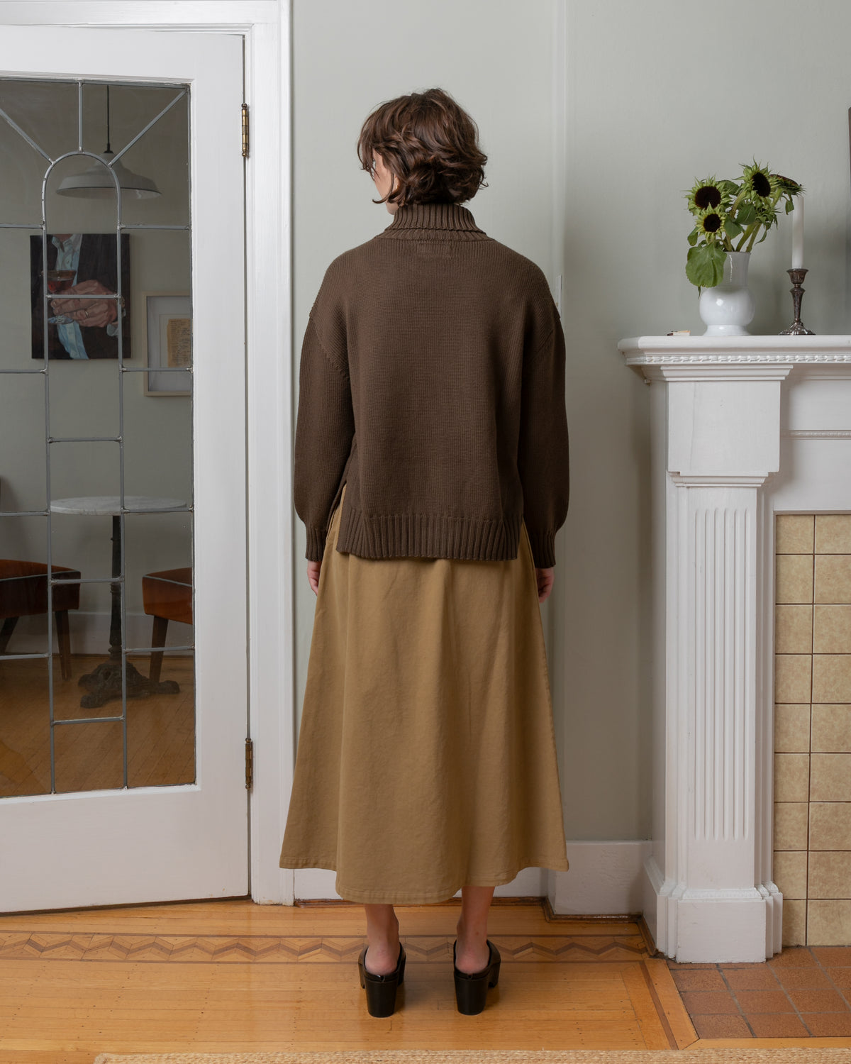 Maglia Fiore Top - Teak