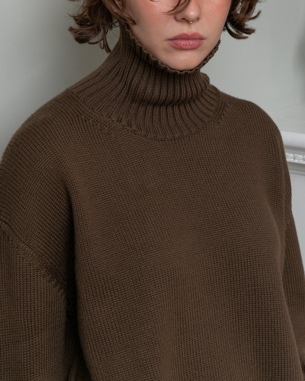 Maglia Fiore Top - Teak