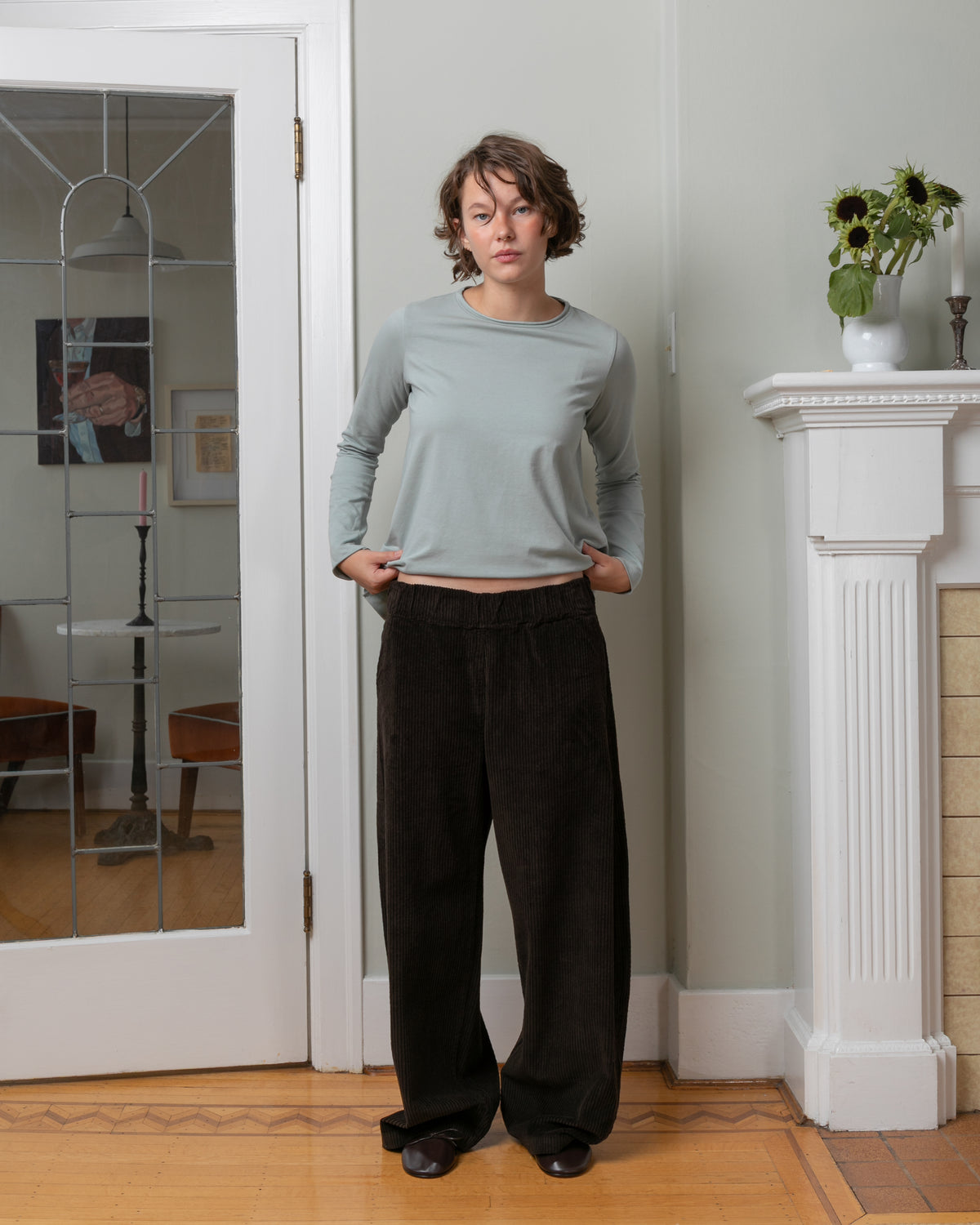 Panta Chiaro Pant - Cacao