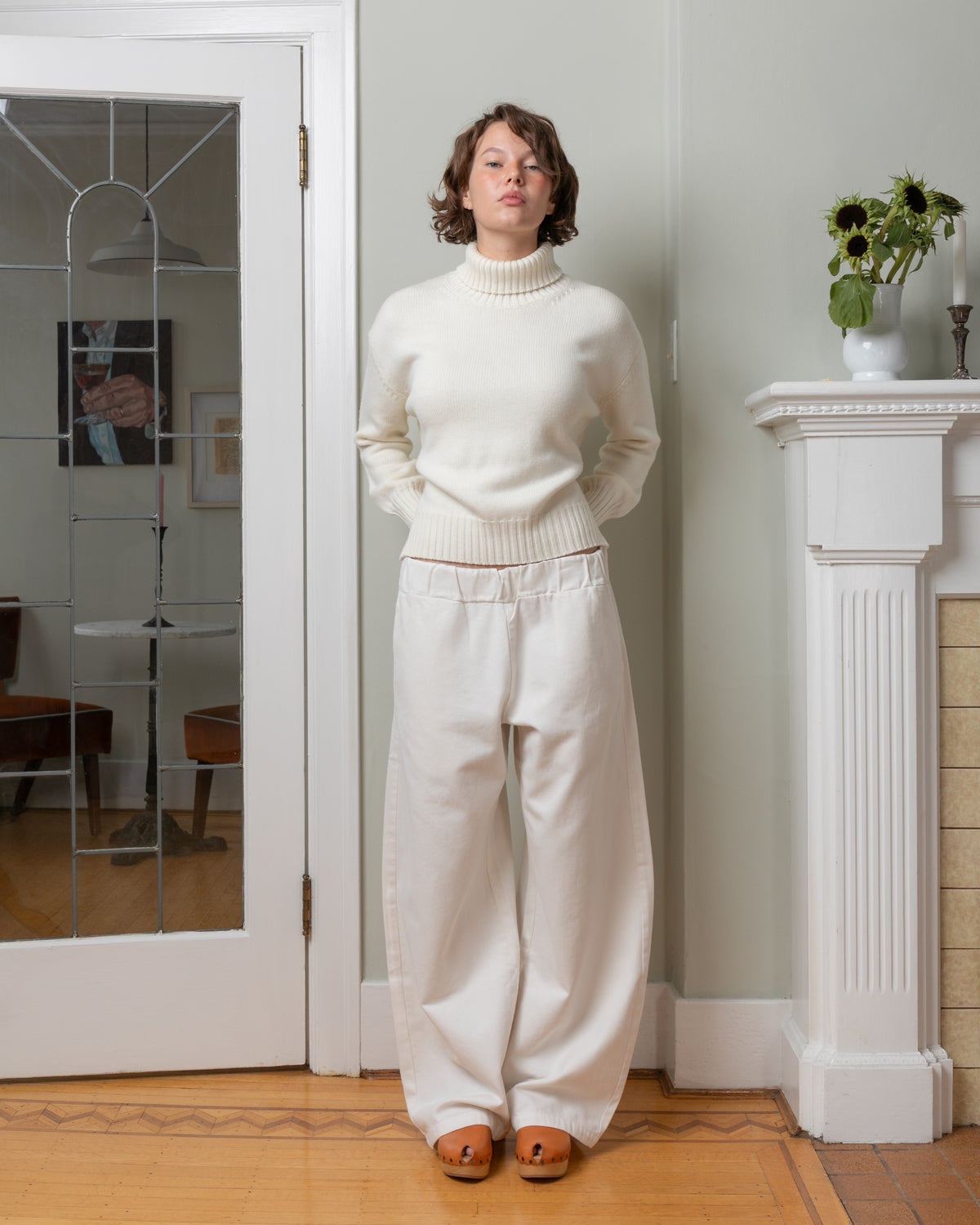 Panta Chiaro Pant - Winter White