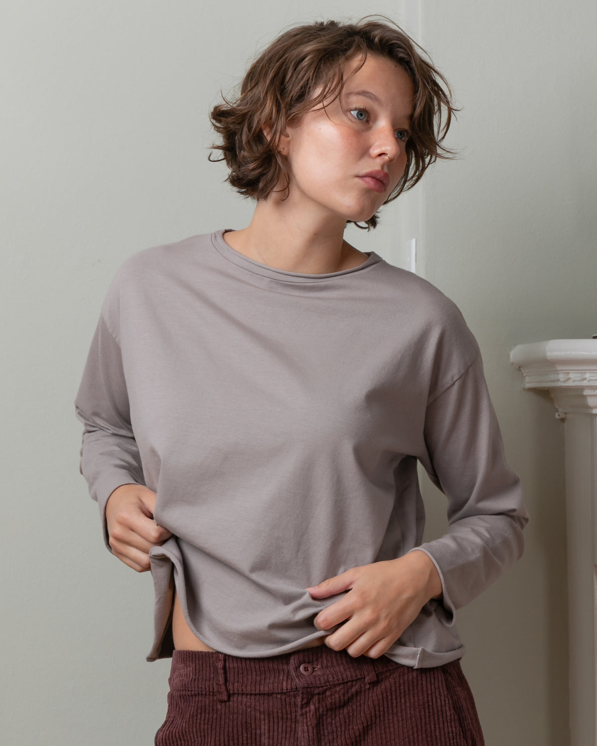 Maglia Lola Jersey Top - Malva