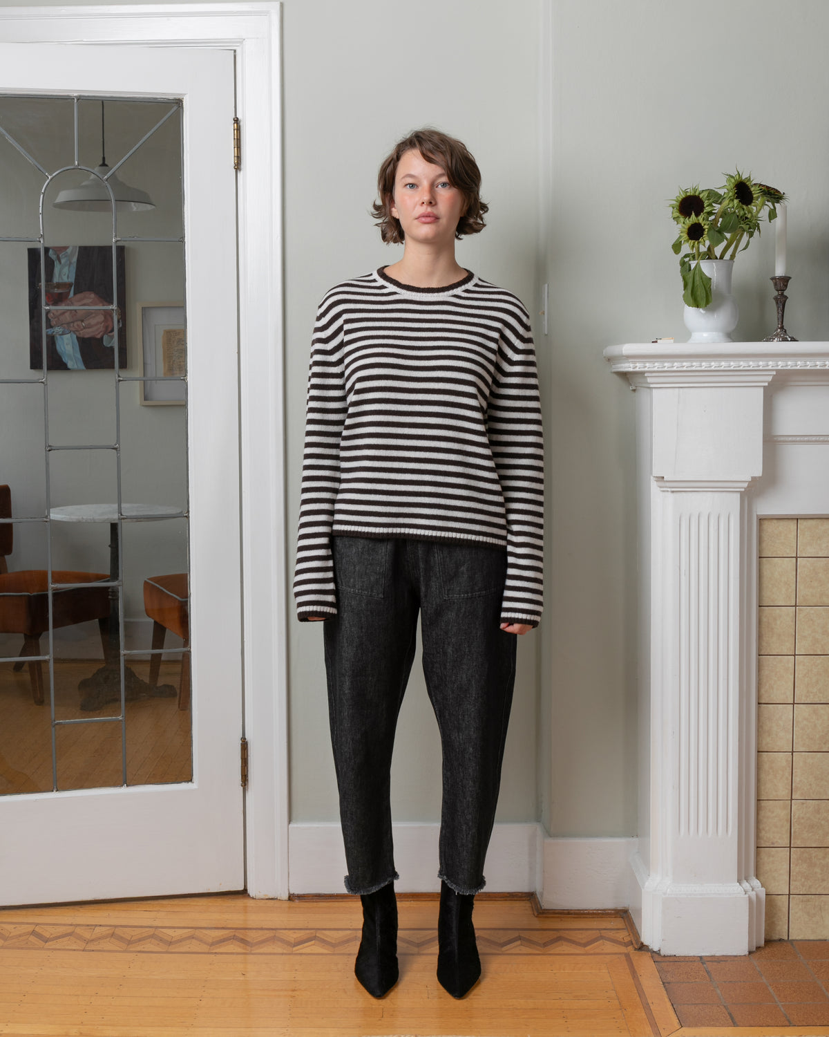 Selin Pants - Black Denim