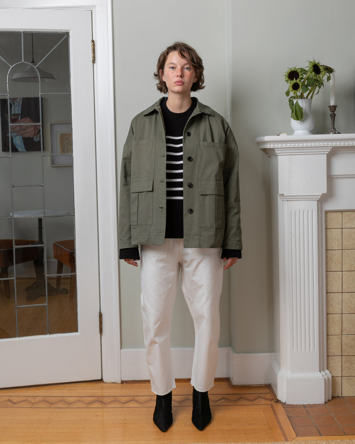 Ege Sweater - Black W White