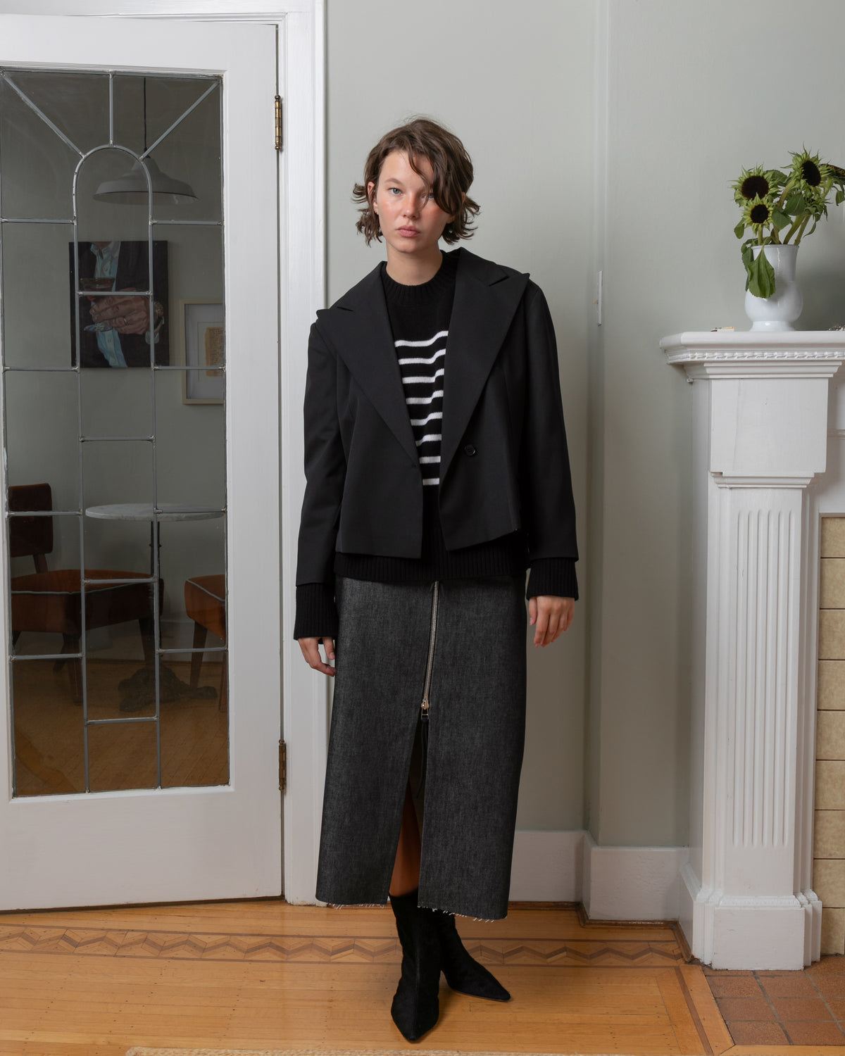 Minibourne Jacket- Black WP