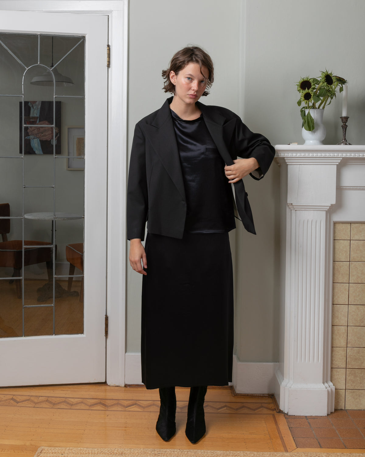 Minibourne Jacket- Black WP