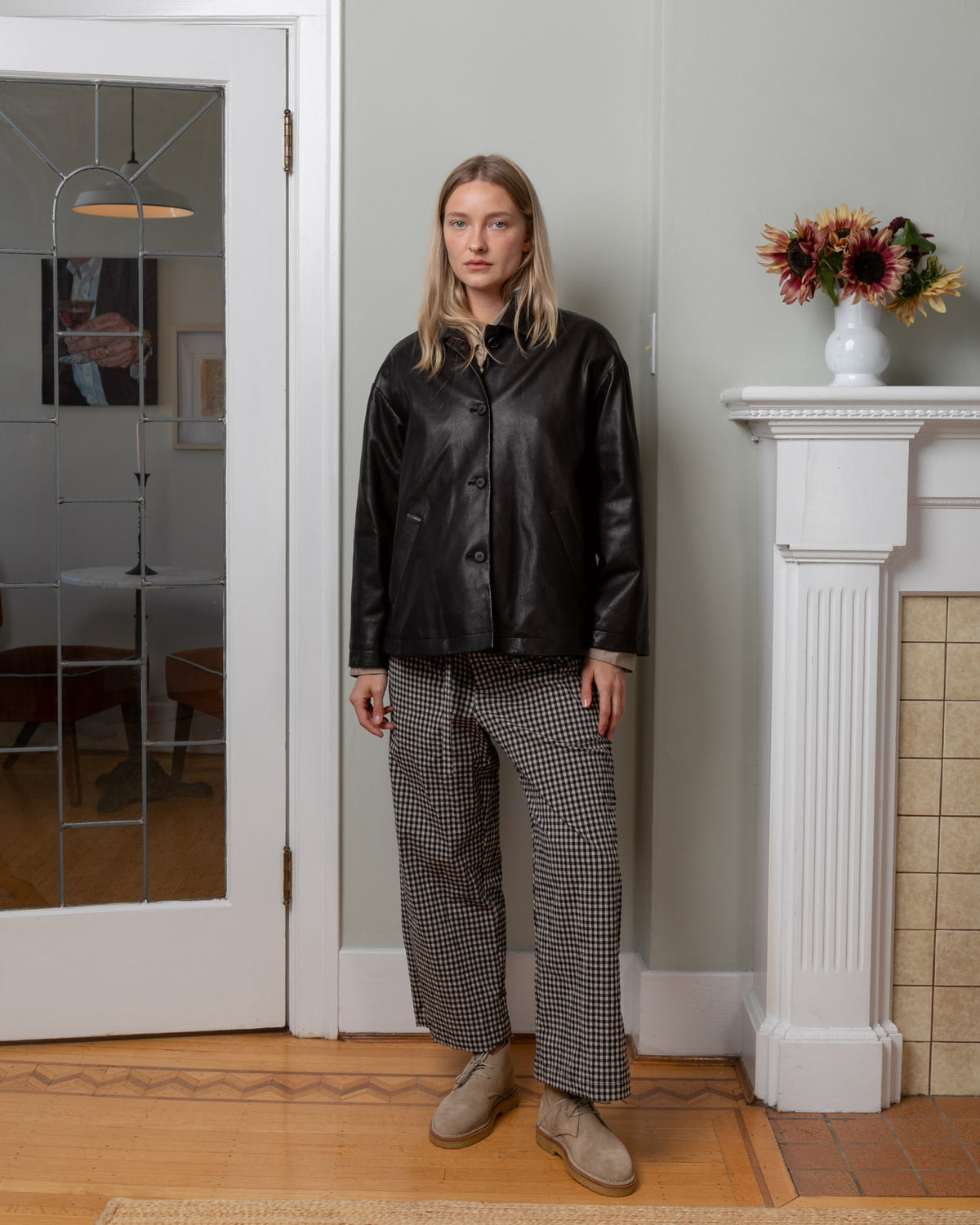 Leather Uli Jacket - Brown