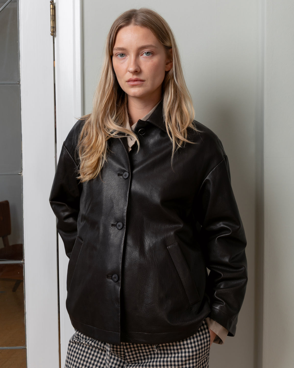 Leather Uli Jacket - Brown